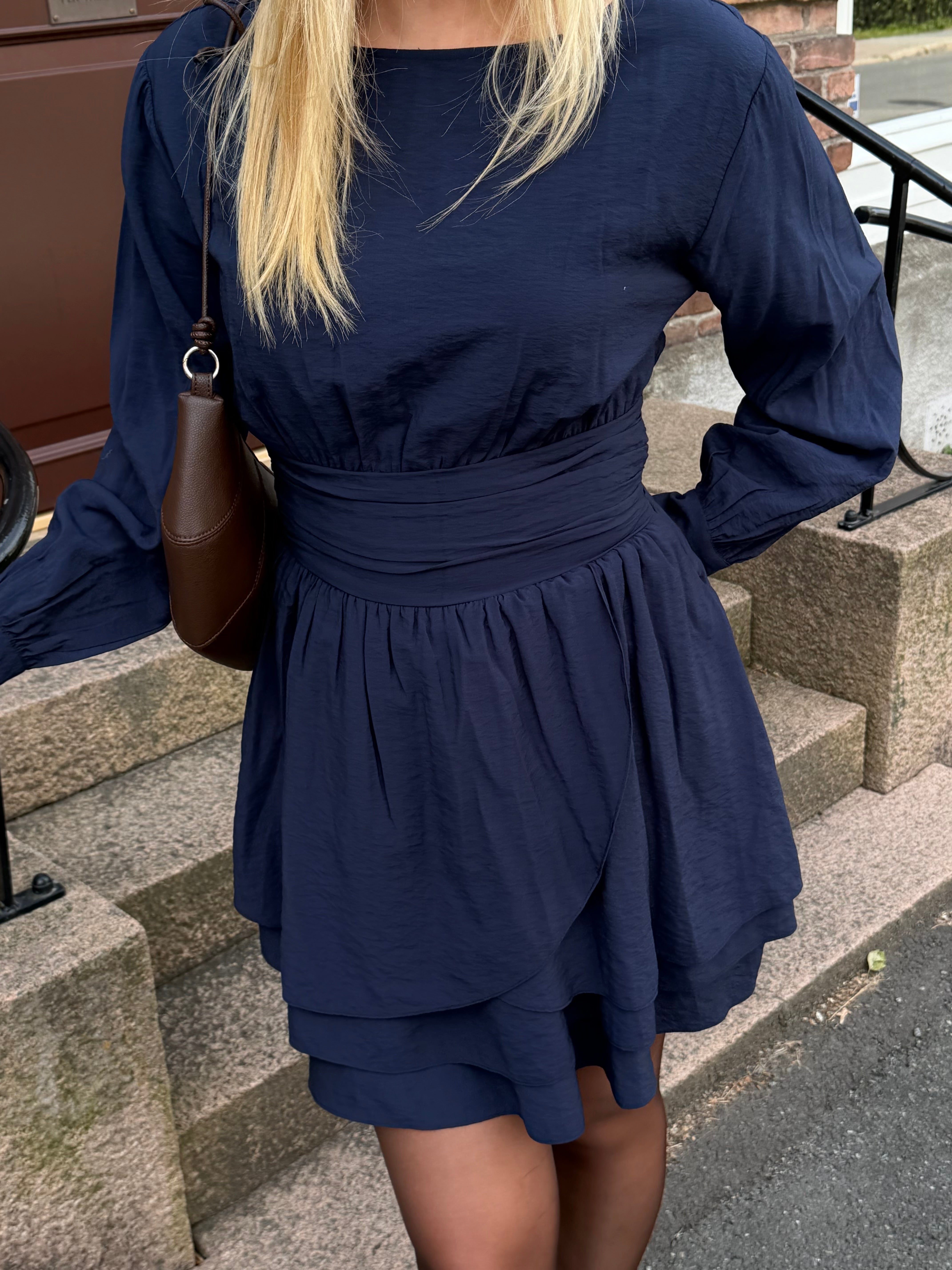 VMMACEY Short Dress - Navy Blazer