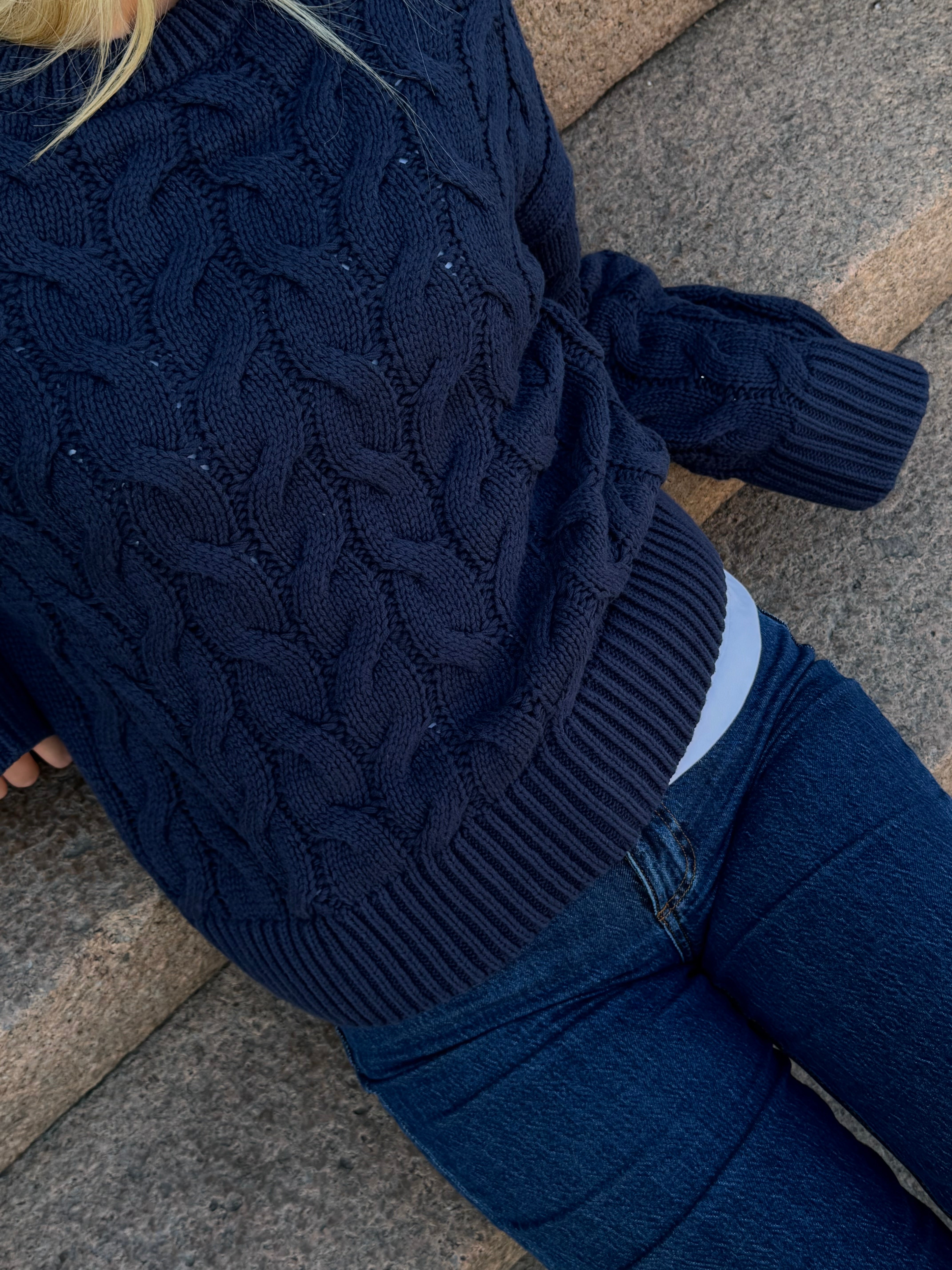 VMSVEA Pullover - Navy Blazer