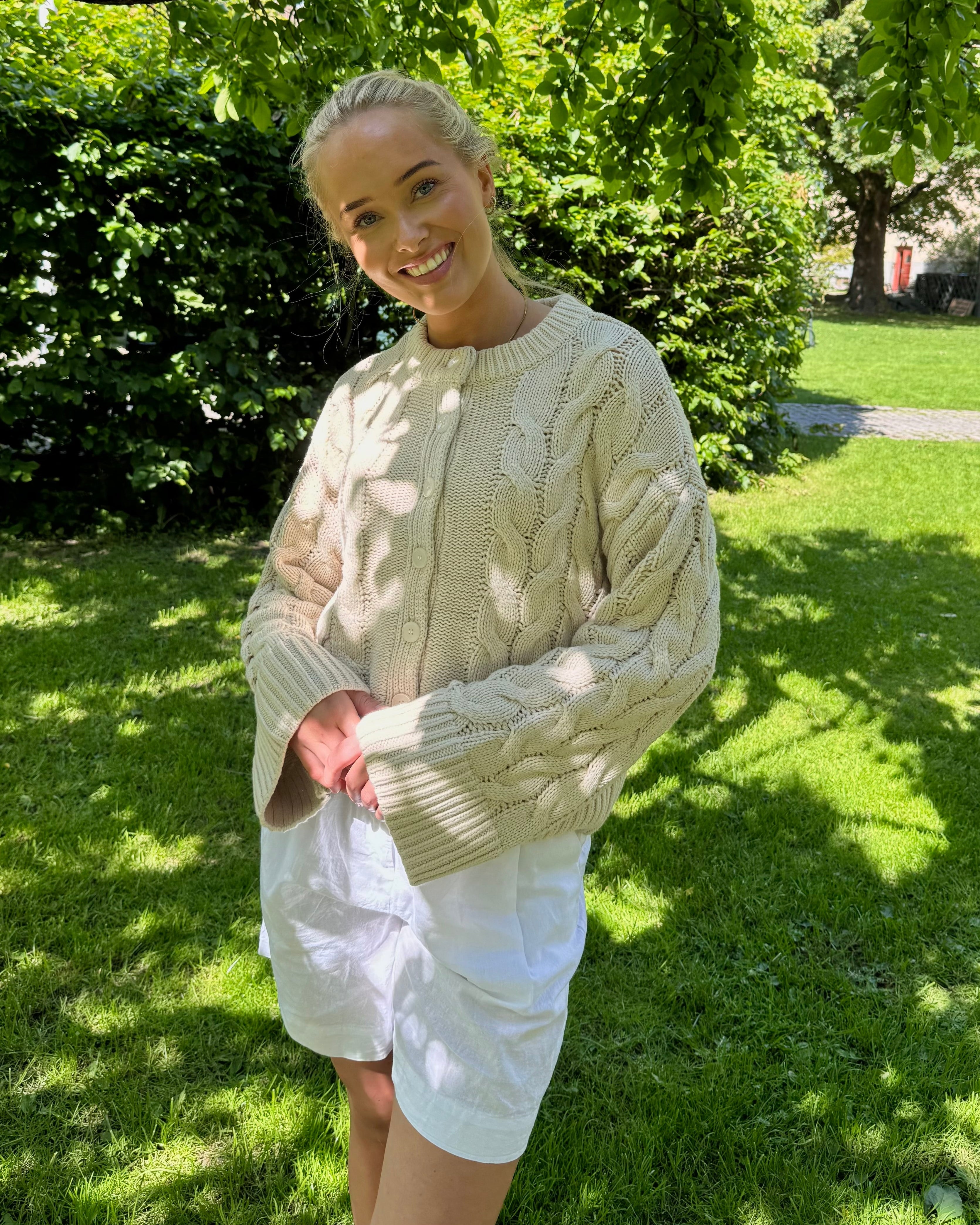 VMSVEA Knit Cardigan - Birch