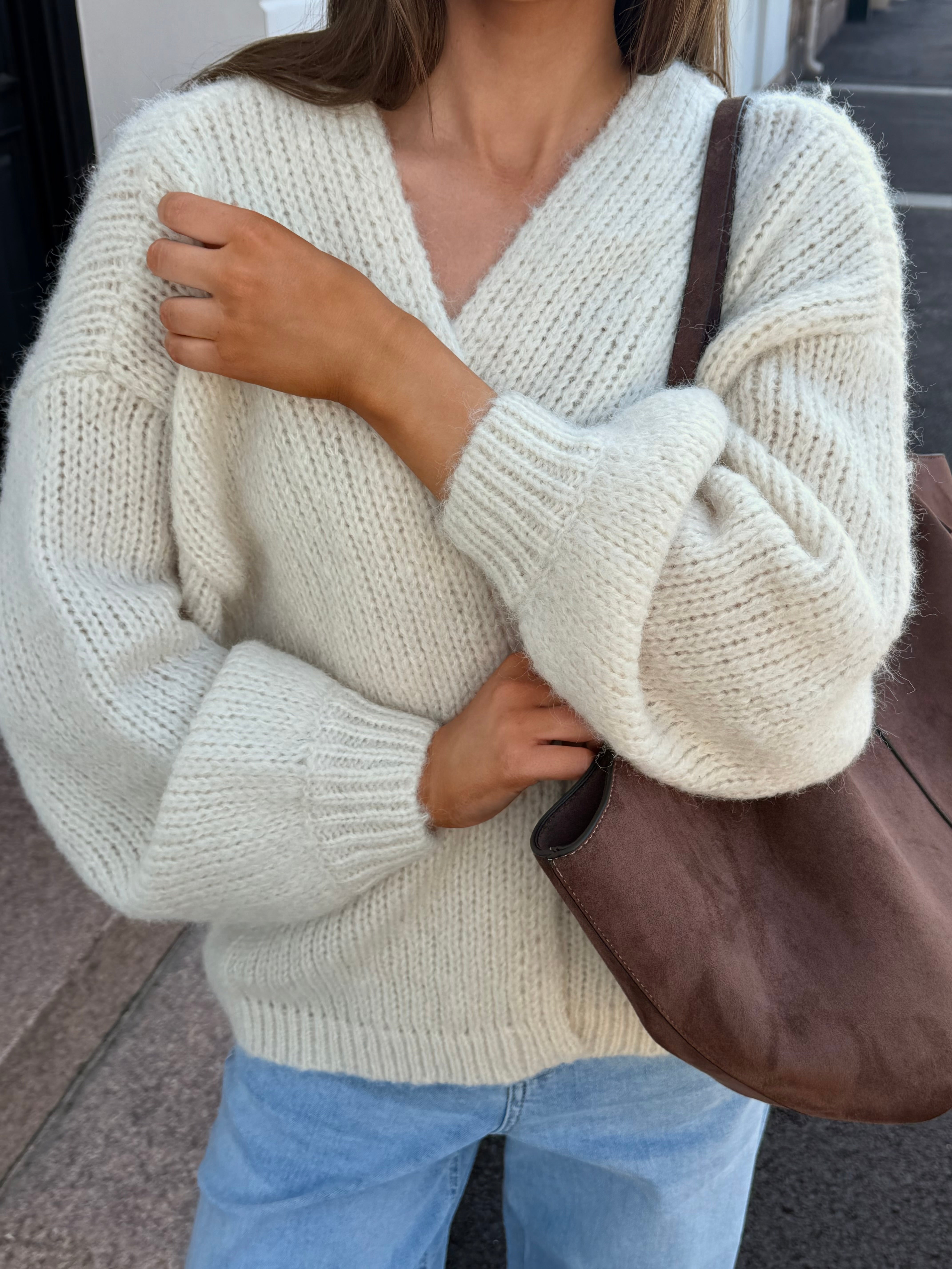 VMMAYBE Knit Cardigan - Birch