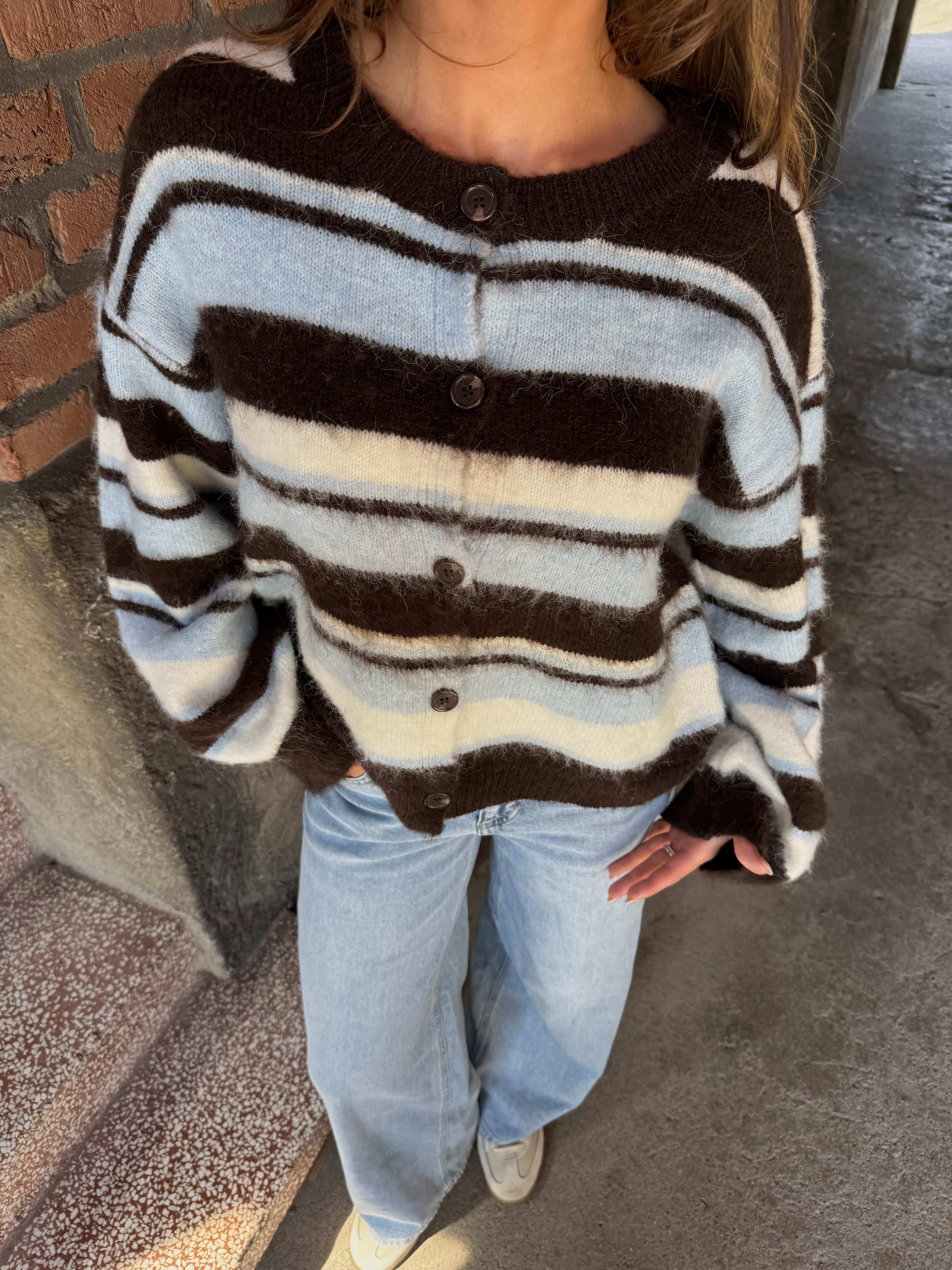 PCADA CARDIGAN - Hot Fudge