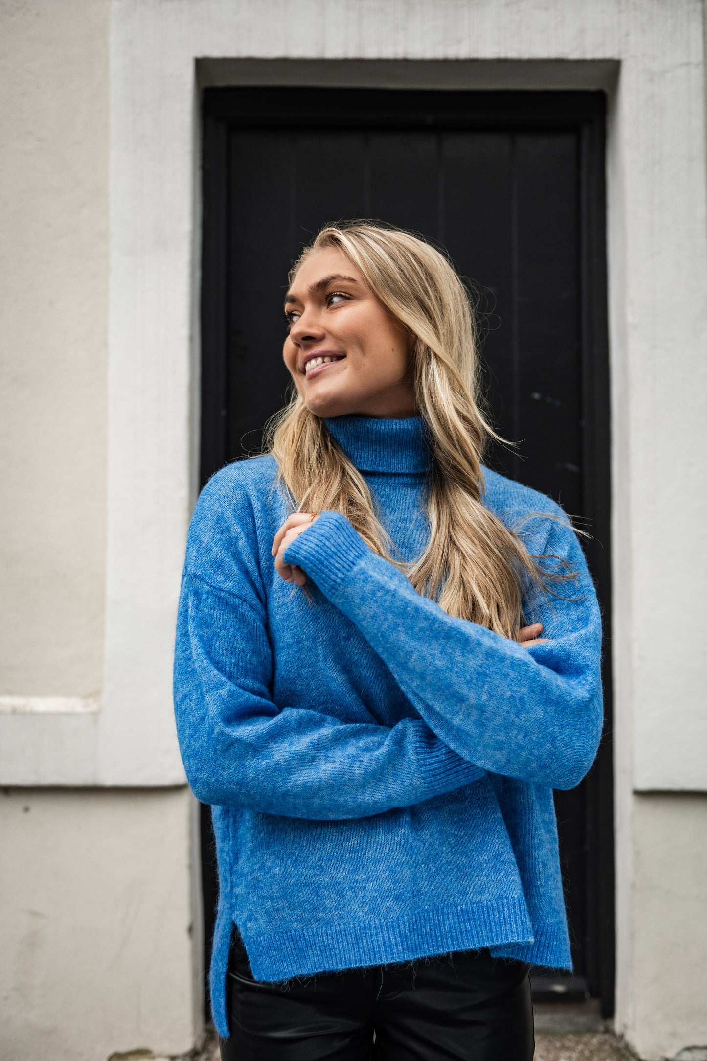 PCNEYA Pullover - French Blue