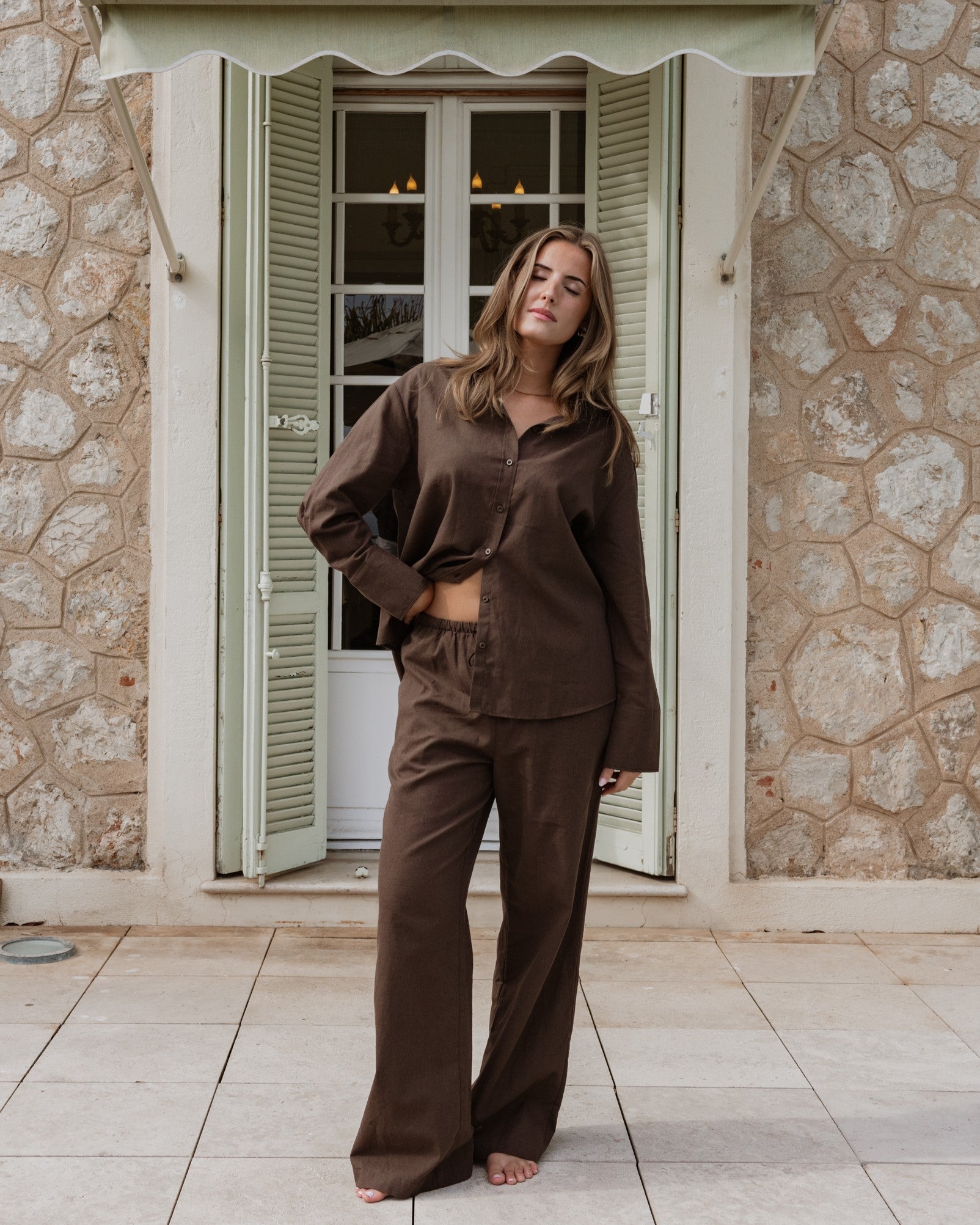 VMMARLEY Trousers - Chocolate Martini