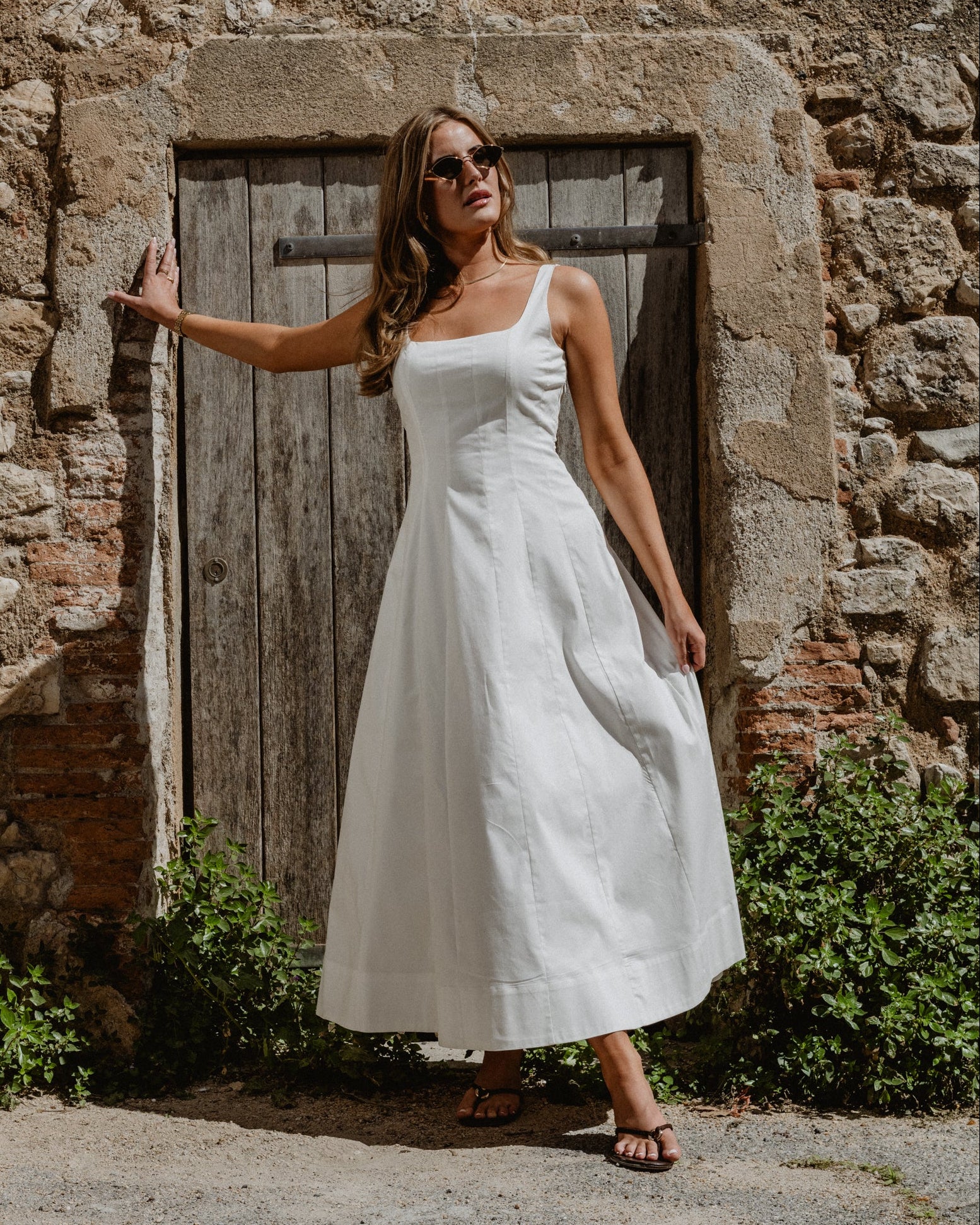 VMLOTUS Long Dress - Snow White