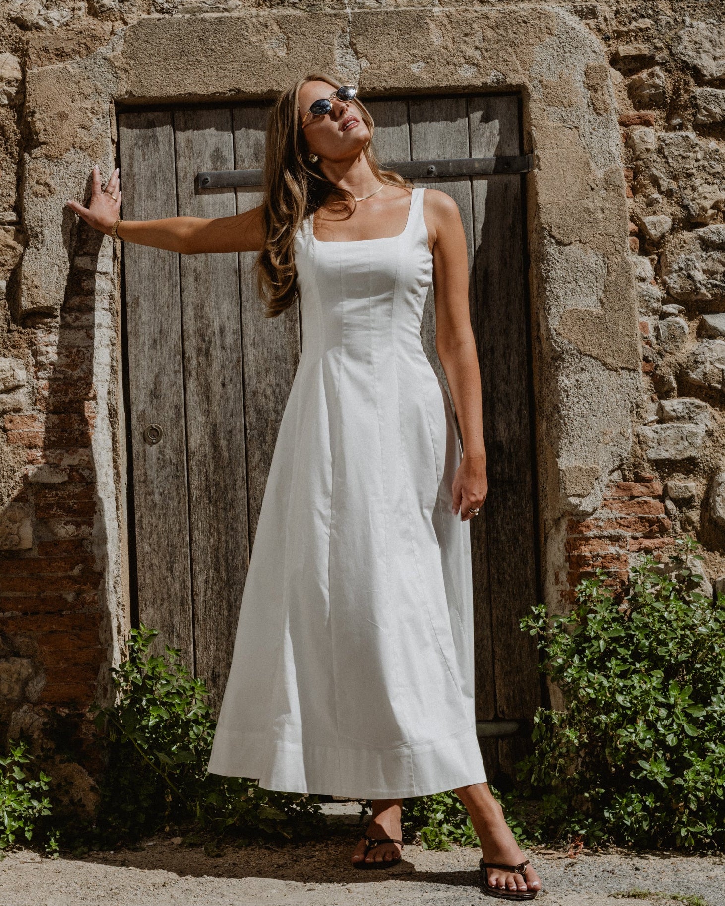 VMLOTUS Long Dress - Snow White