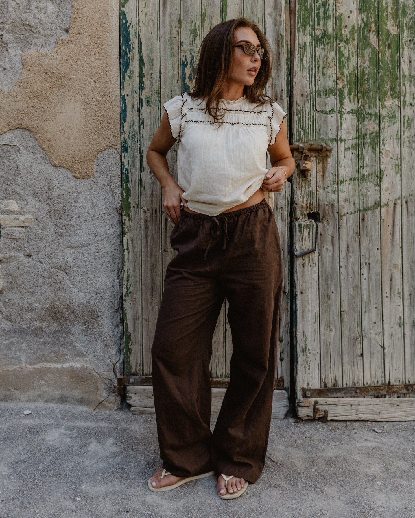 VMMARLEY Trousers - Chocolate Martini