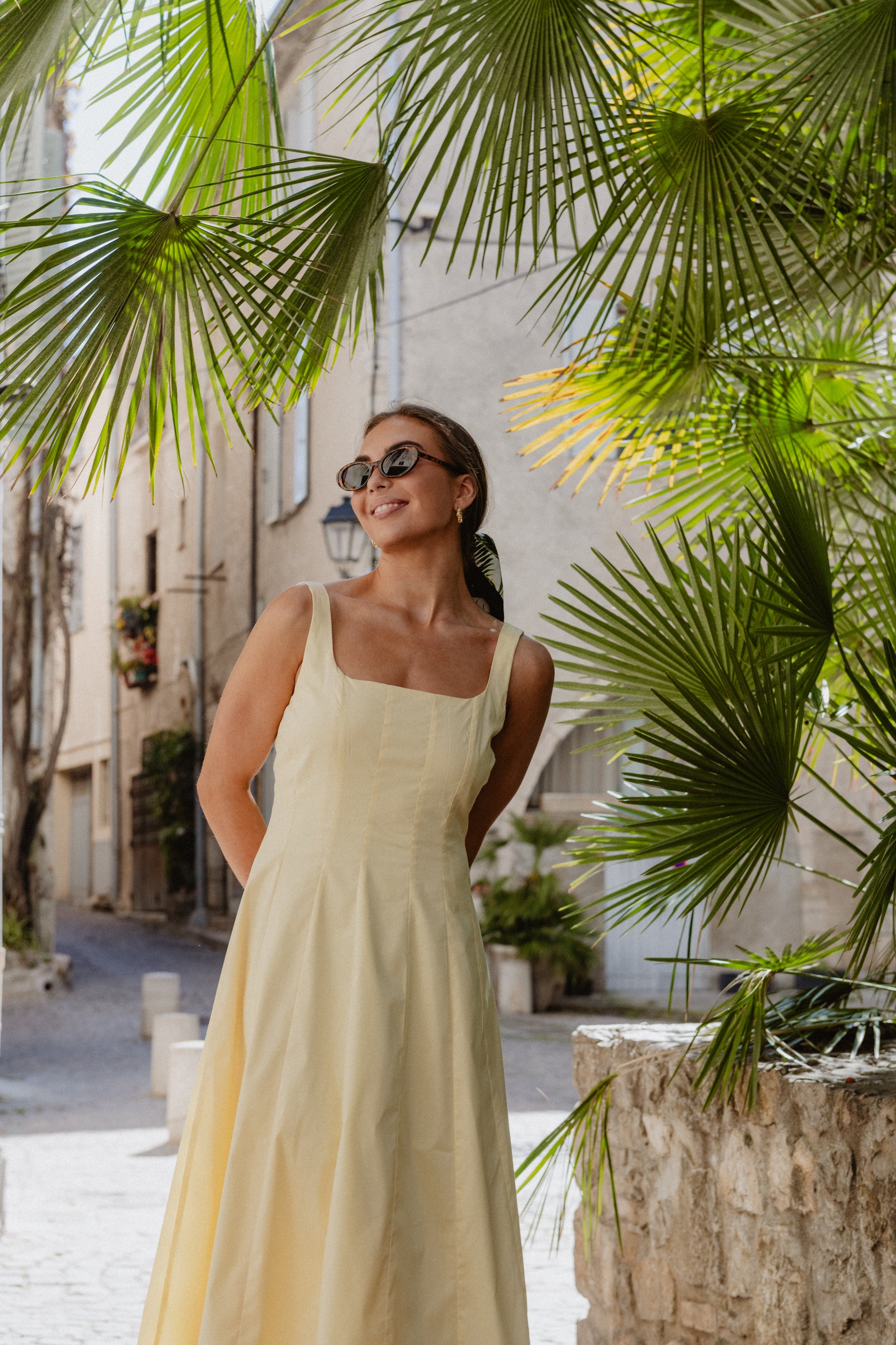 VMLOTUS Long Dress - Pastel Yellow