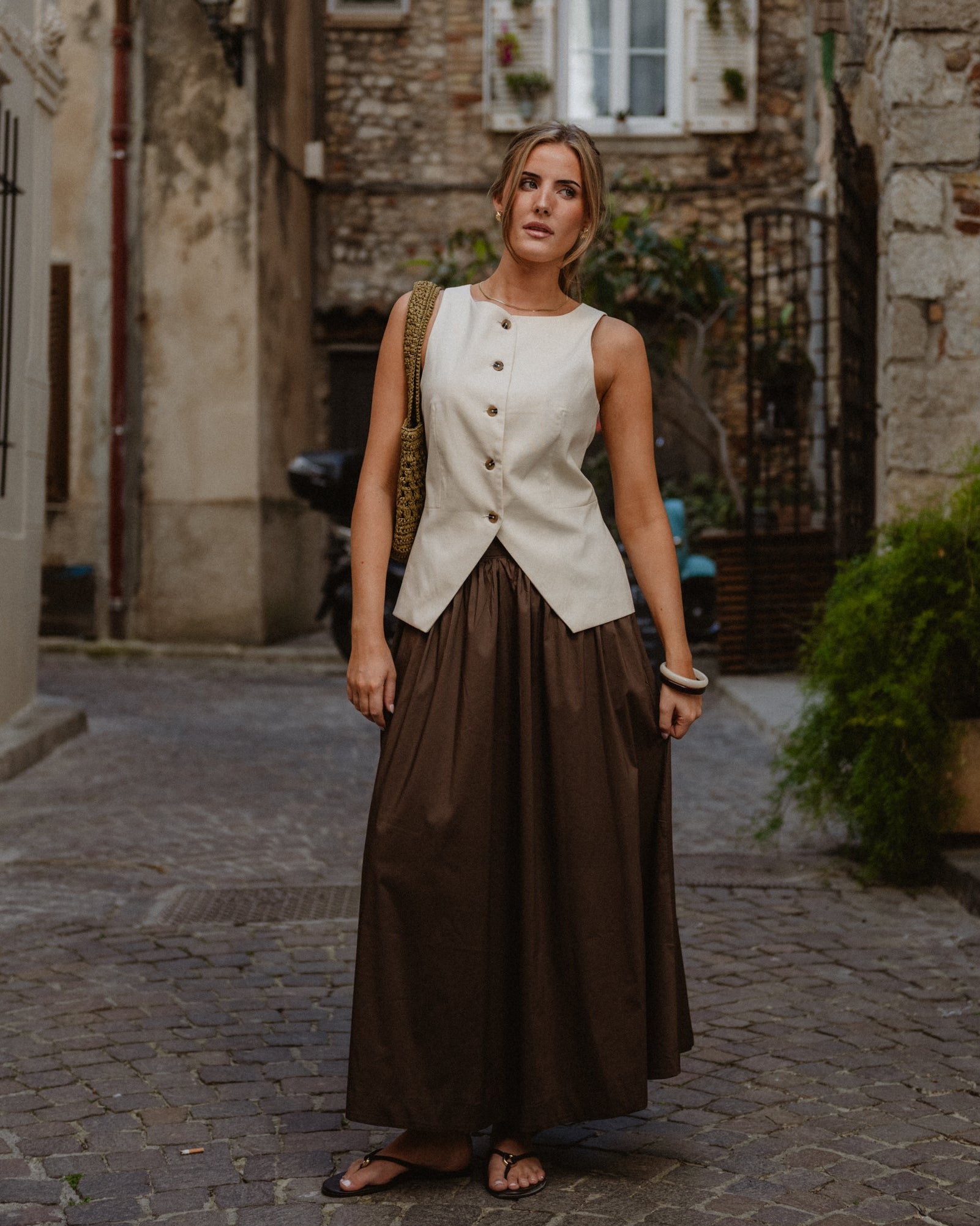 VMPAM Tailored Waistcoat - Pumice Stone