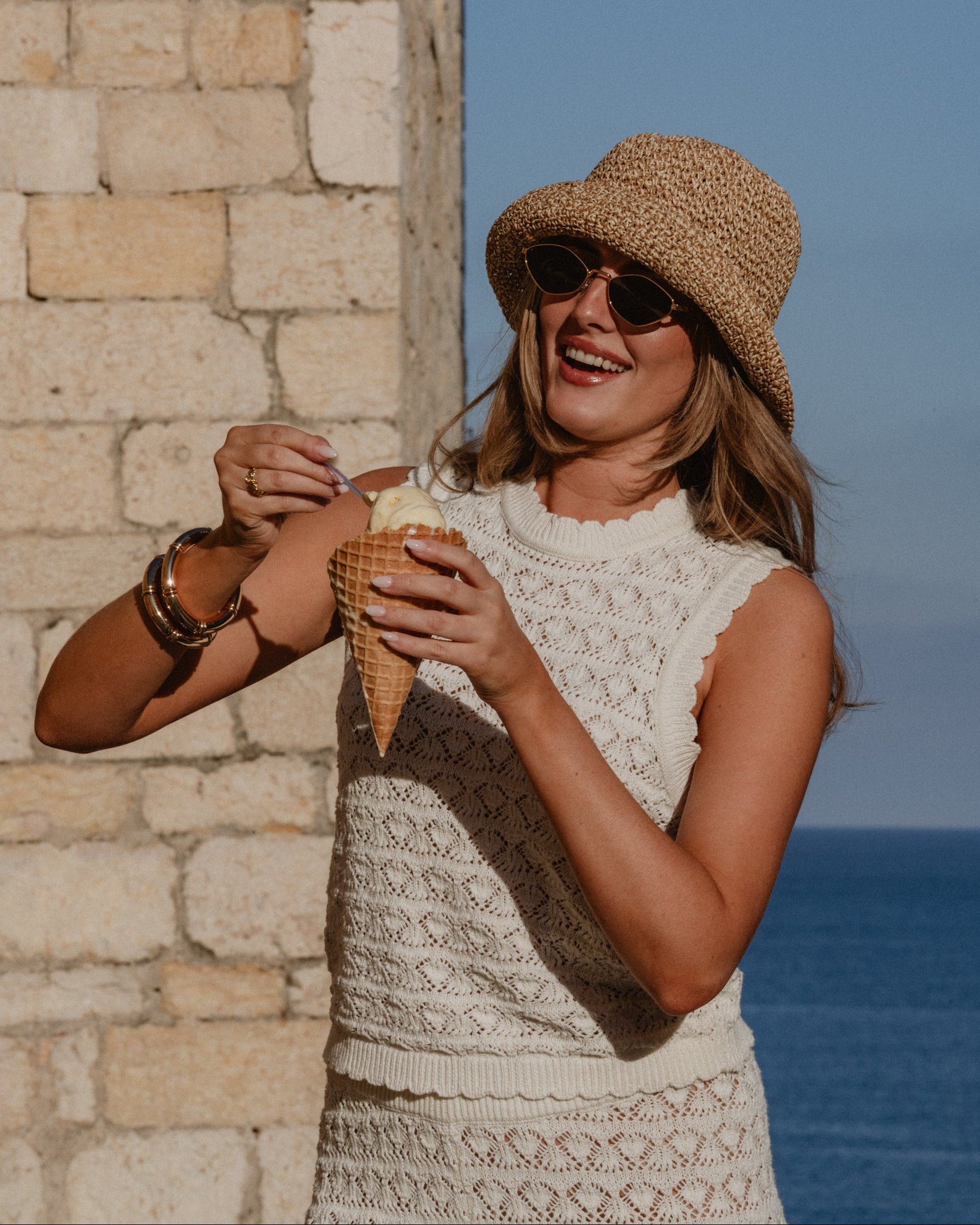 NMLAIKA Knit Top - Birch