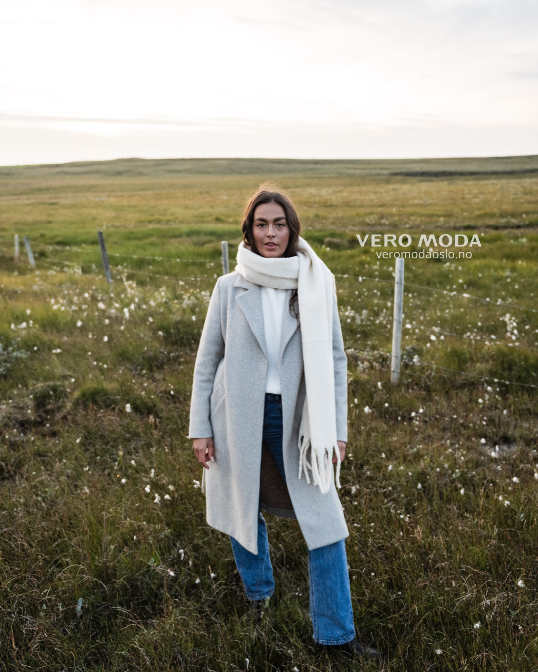 VMFORTUNEAYA Coat - Silver Mink