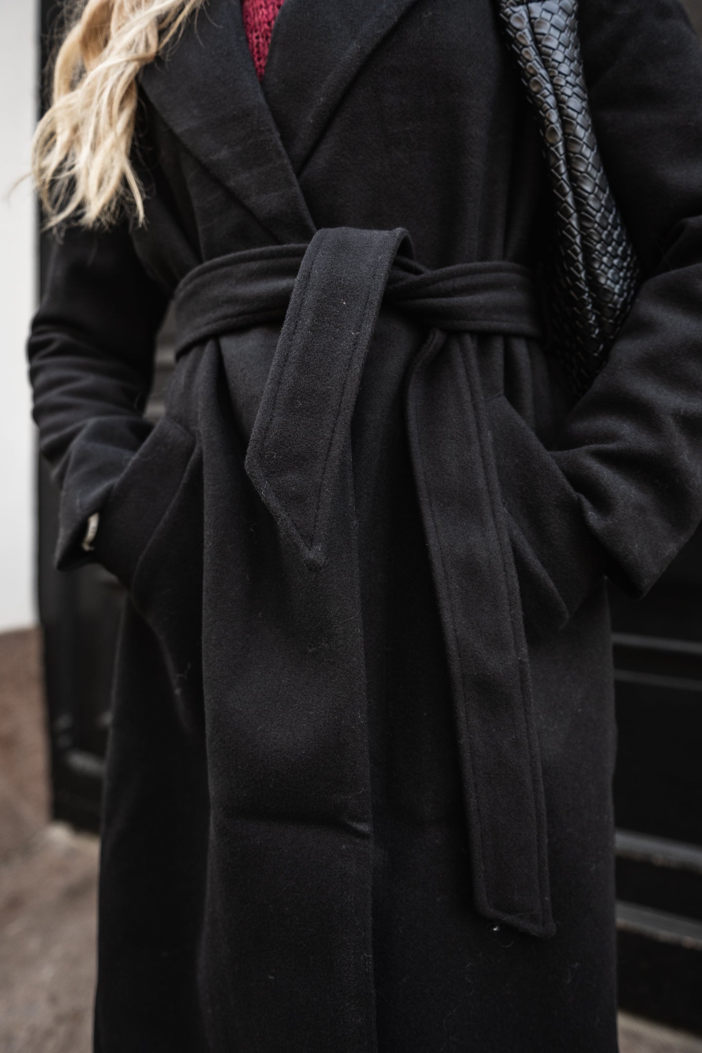 VMFORTUNEAYA Coat - Black