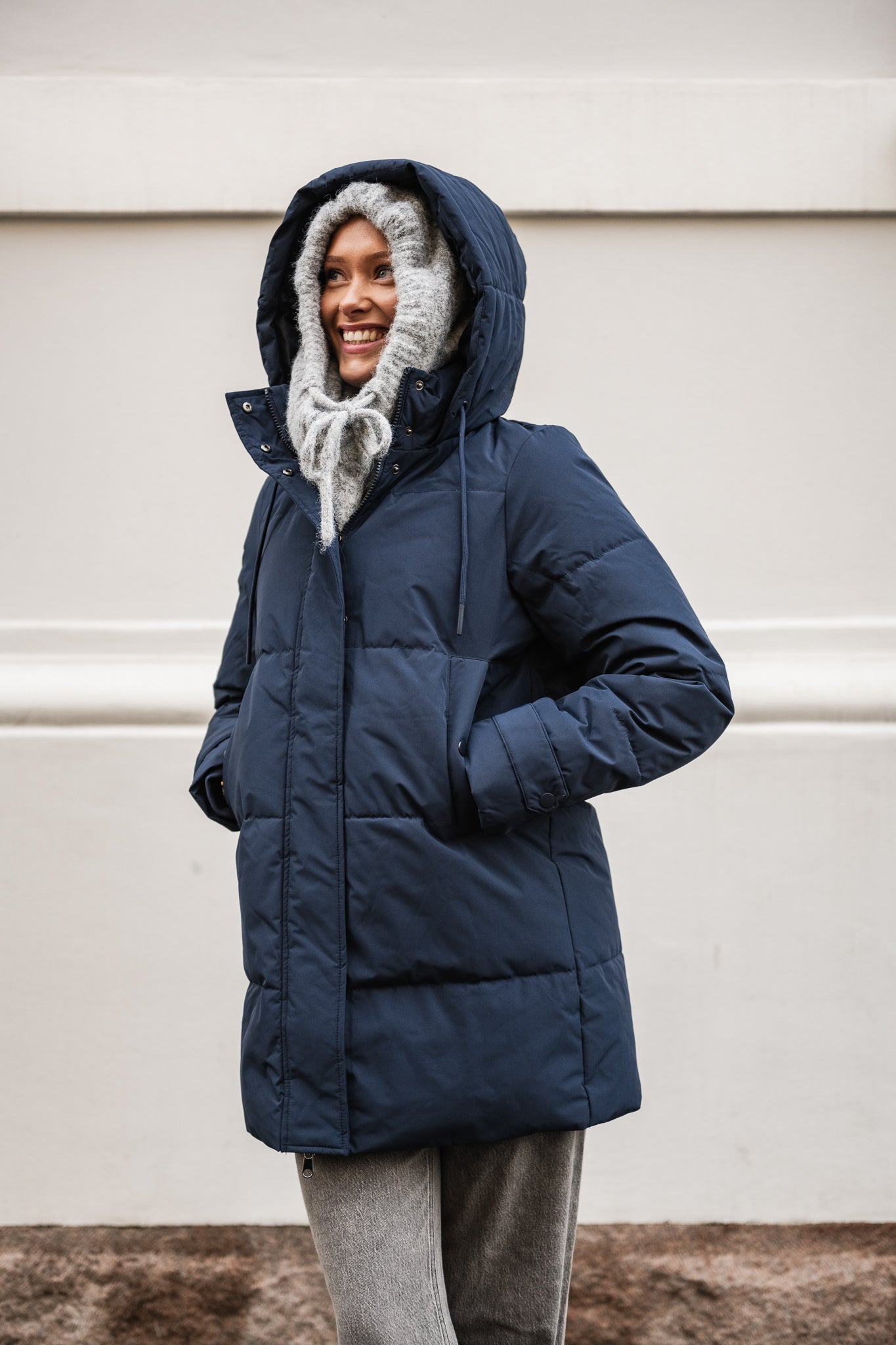 VMLEONIELEA Down Jacket - Navy Blazer