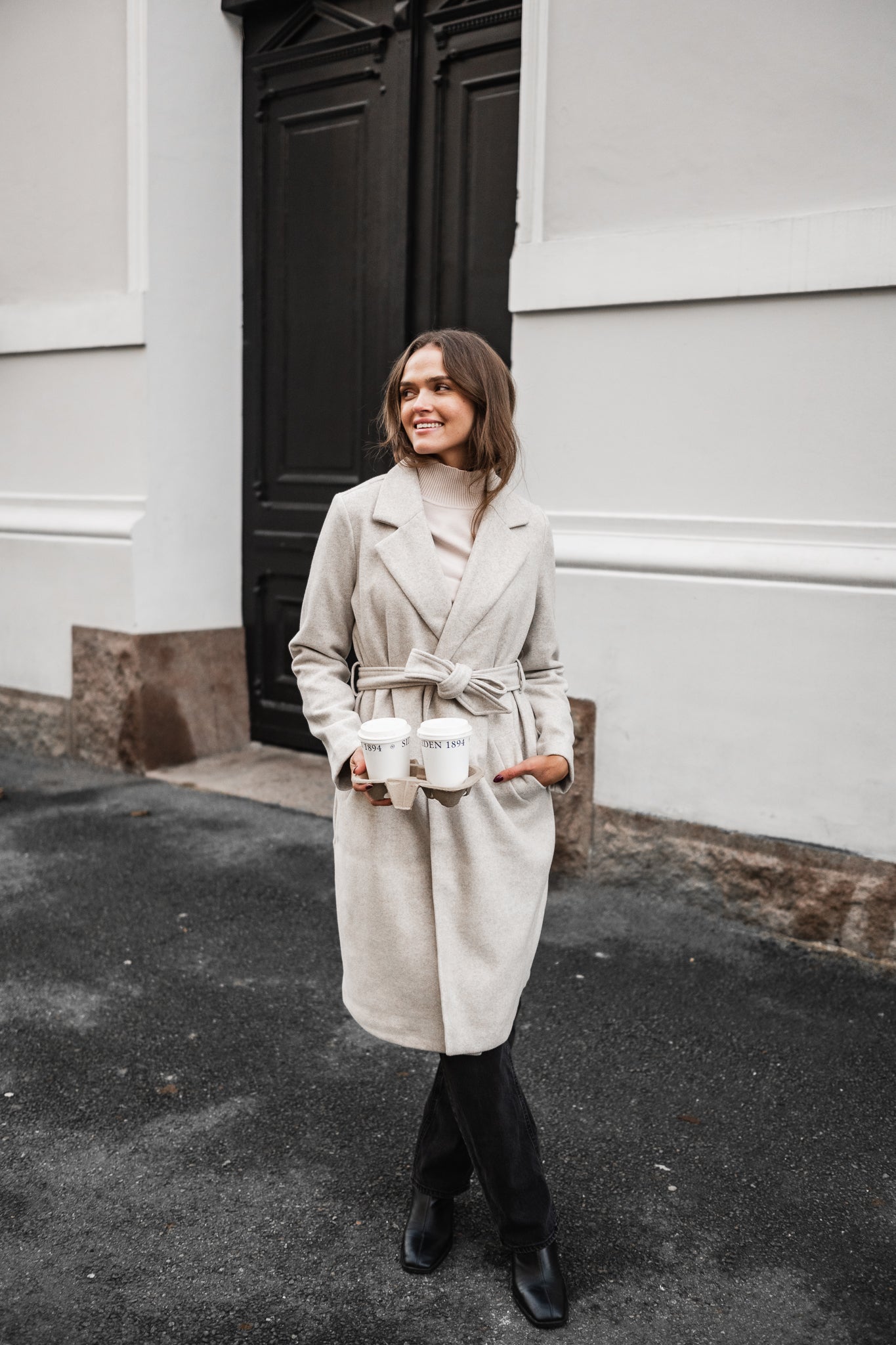 VMFORTUNEAYA Coat - Silver Mink