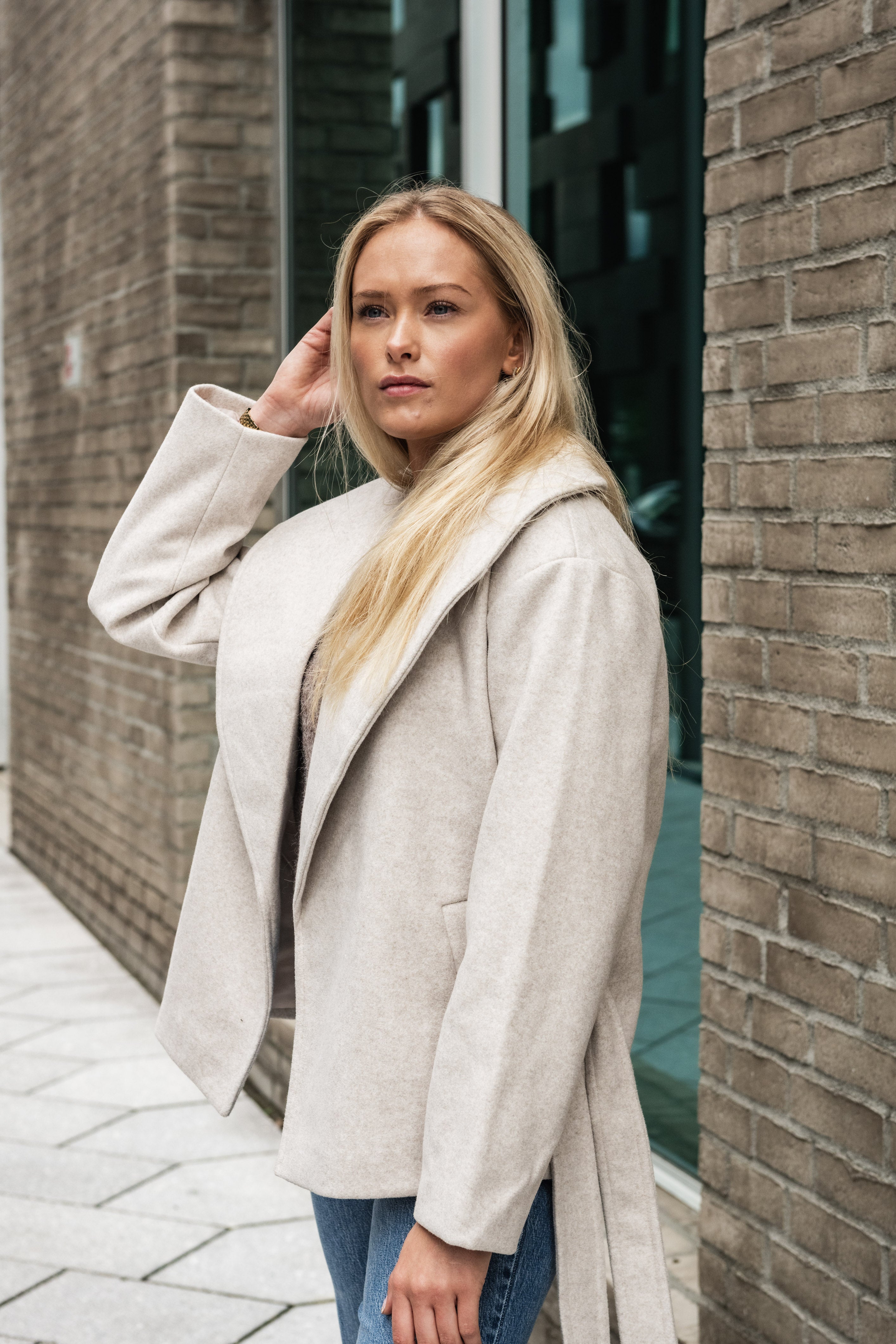 VMANNE Jacket - Oatmeal