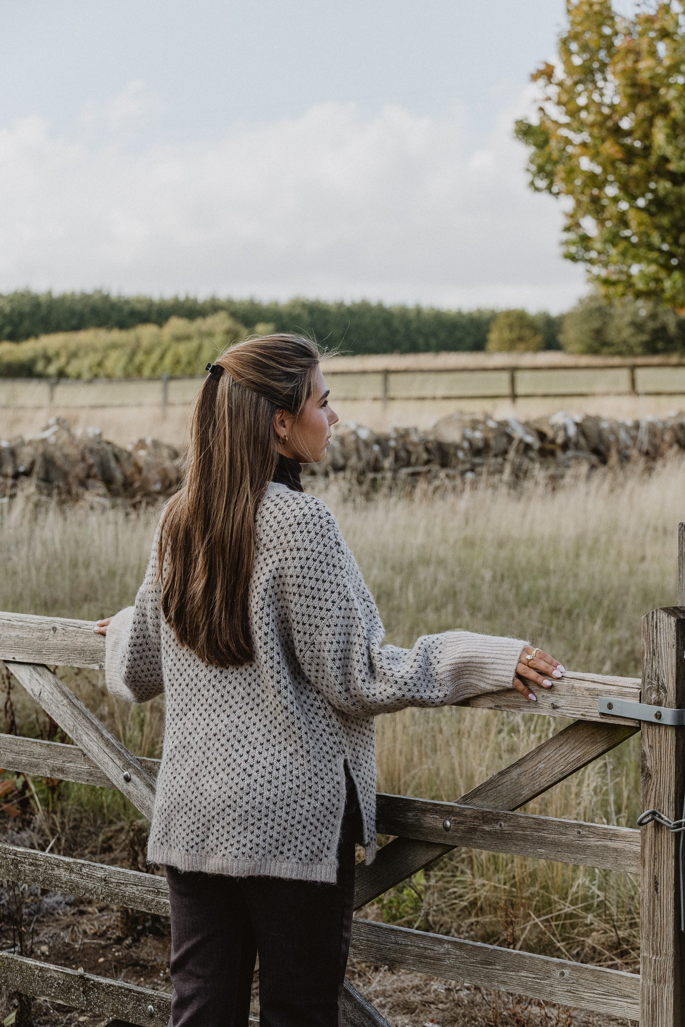 PCMORDIC Pullover - White Pepper