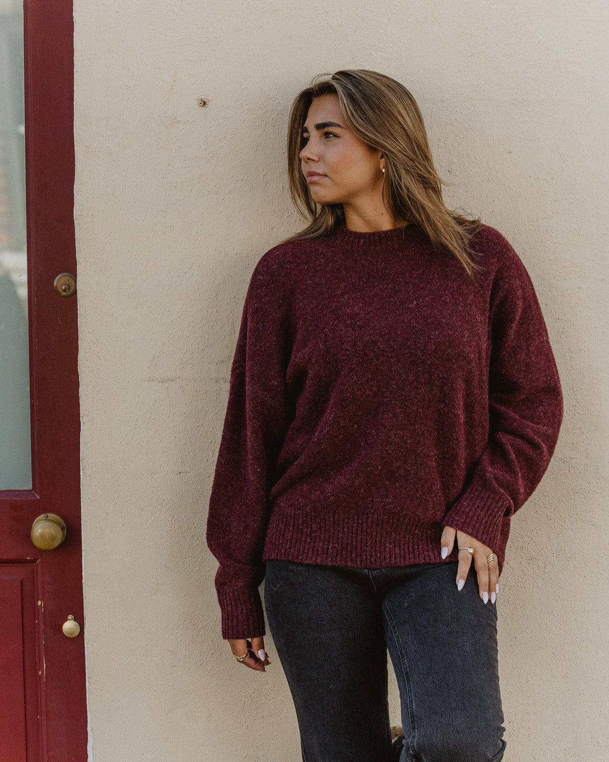 VMBOOM Pullover - Tawny Port