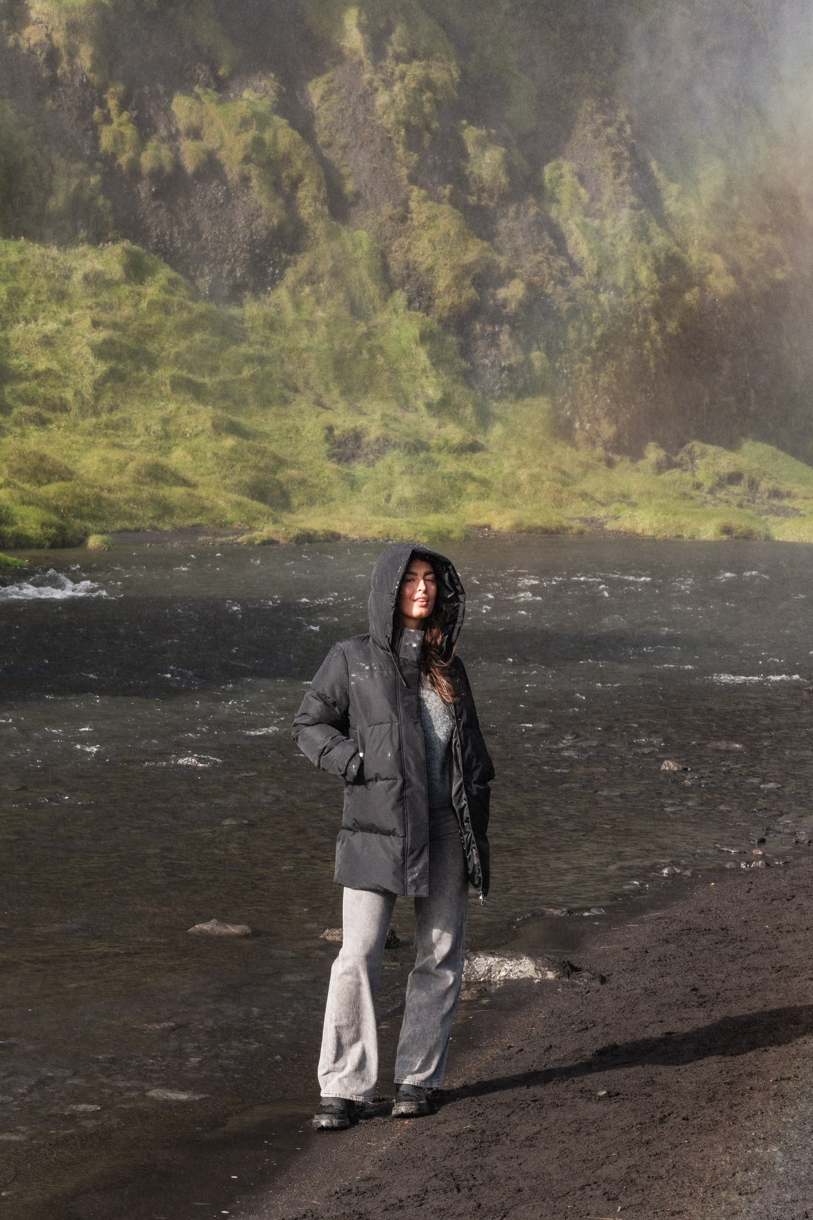 VMLEONIELEA Down Jacket - Black