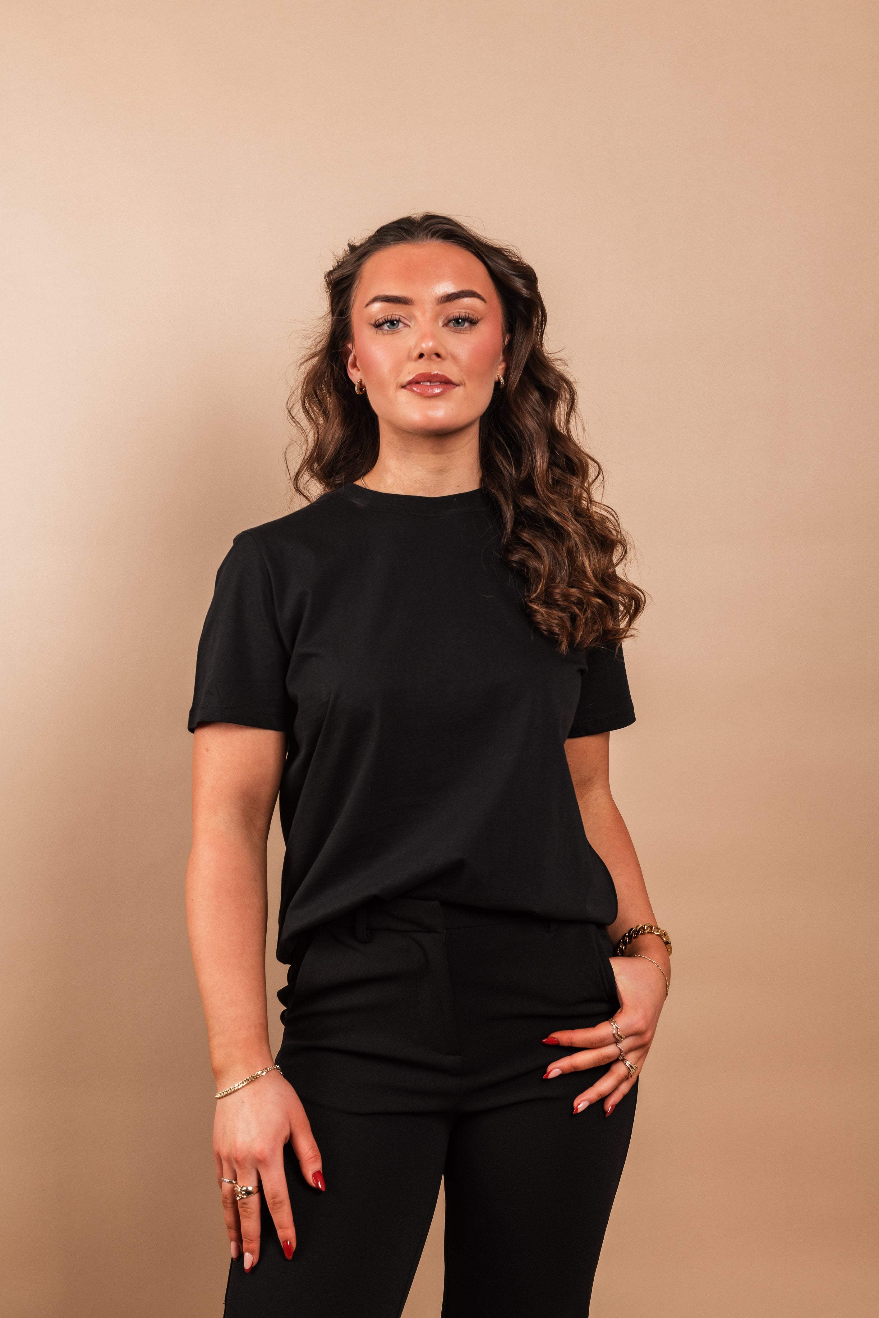 PCRIA T-skjorte - Black