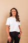 PCRIA T-skjorte - Bright White