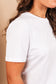 PCRIA T-skjorte - Bright White