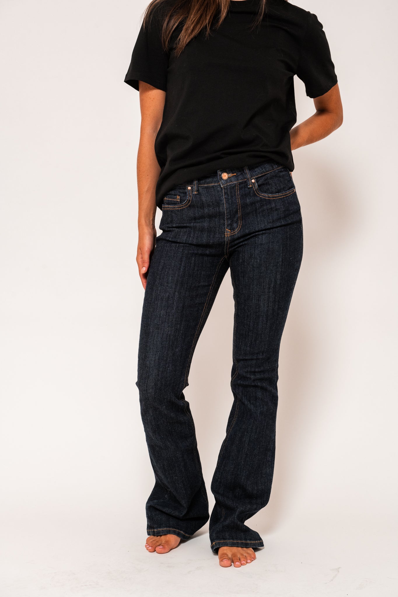 VMFLASH Jeans - Dark Blue Rinse Denim