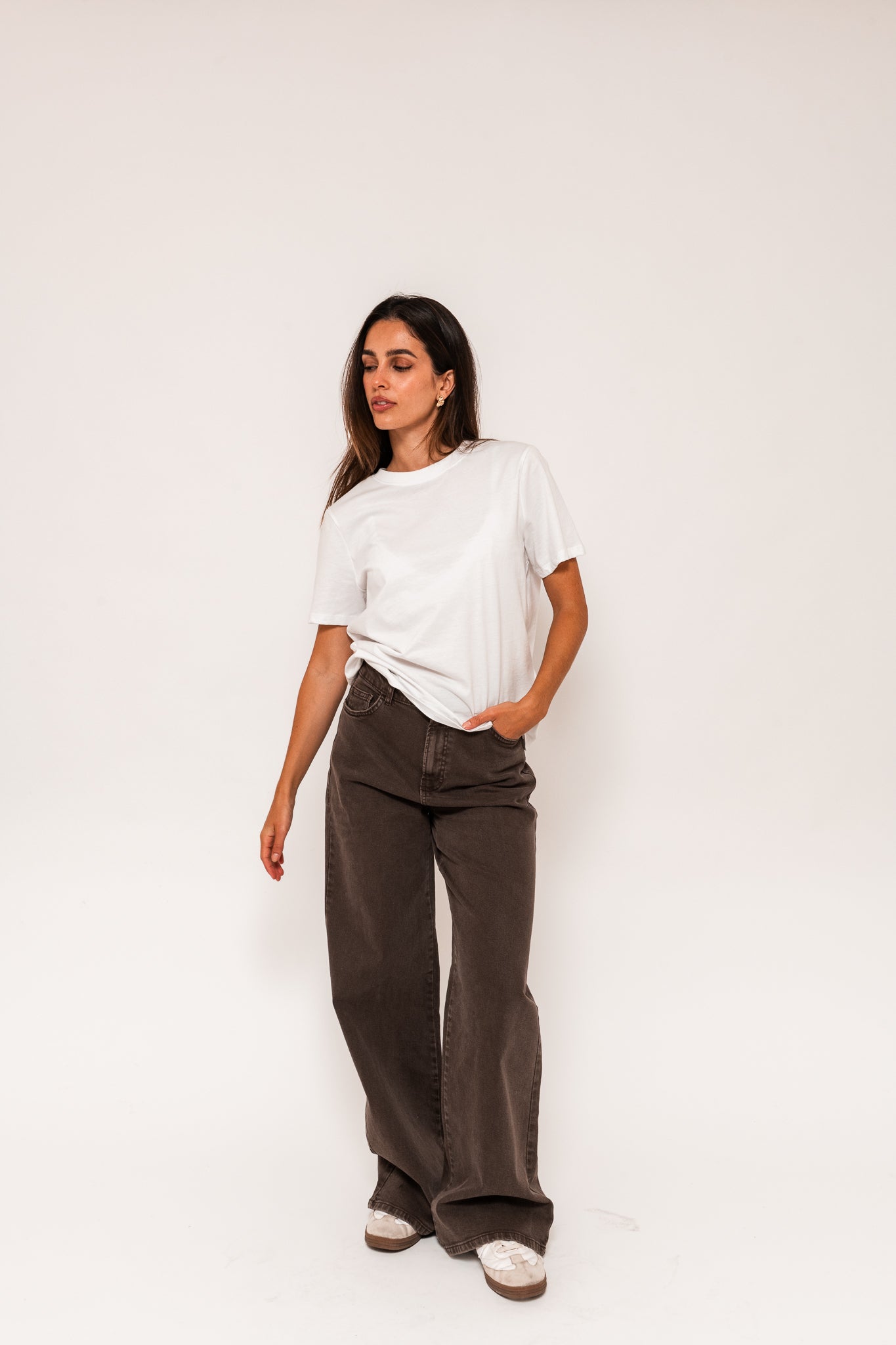 PCSELMA Jeans - Hot Fudge
