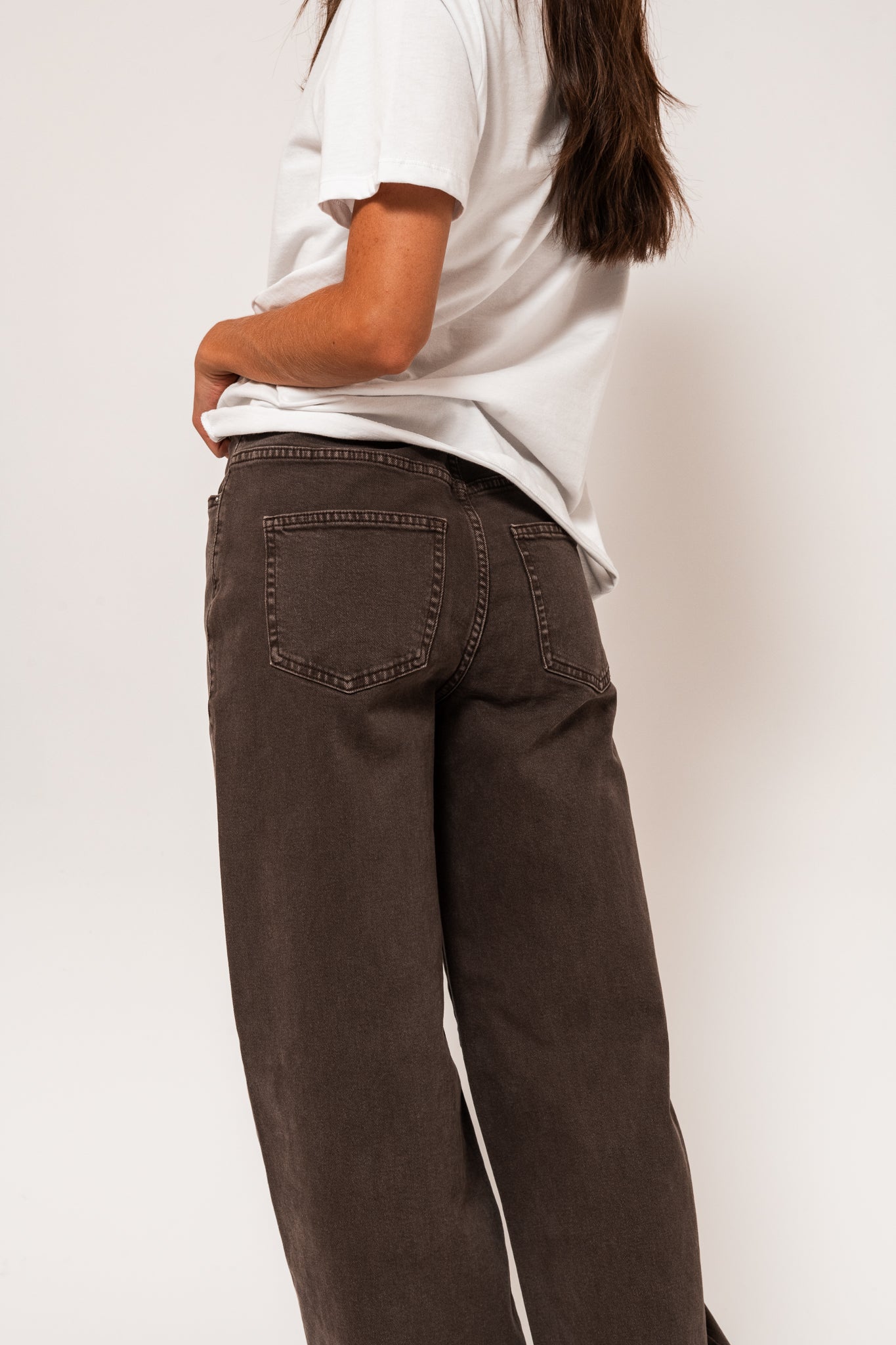 PCSELMA Jeans - Hot Fudge