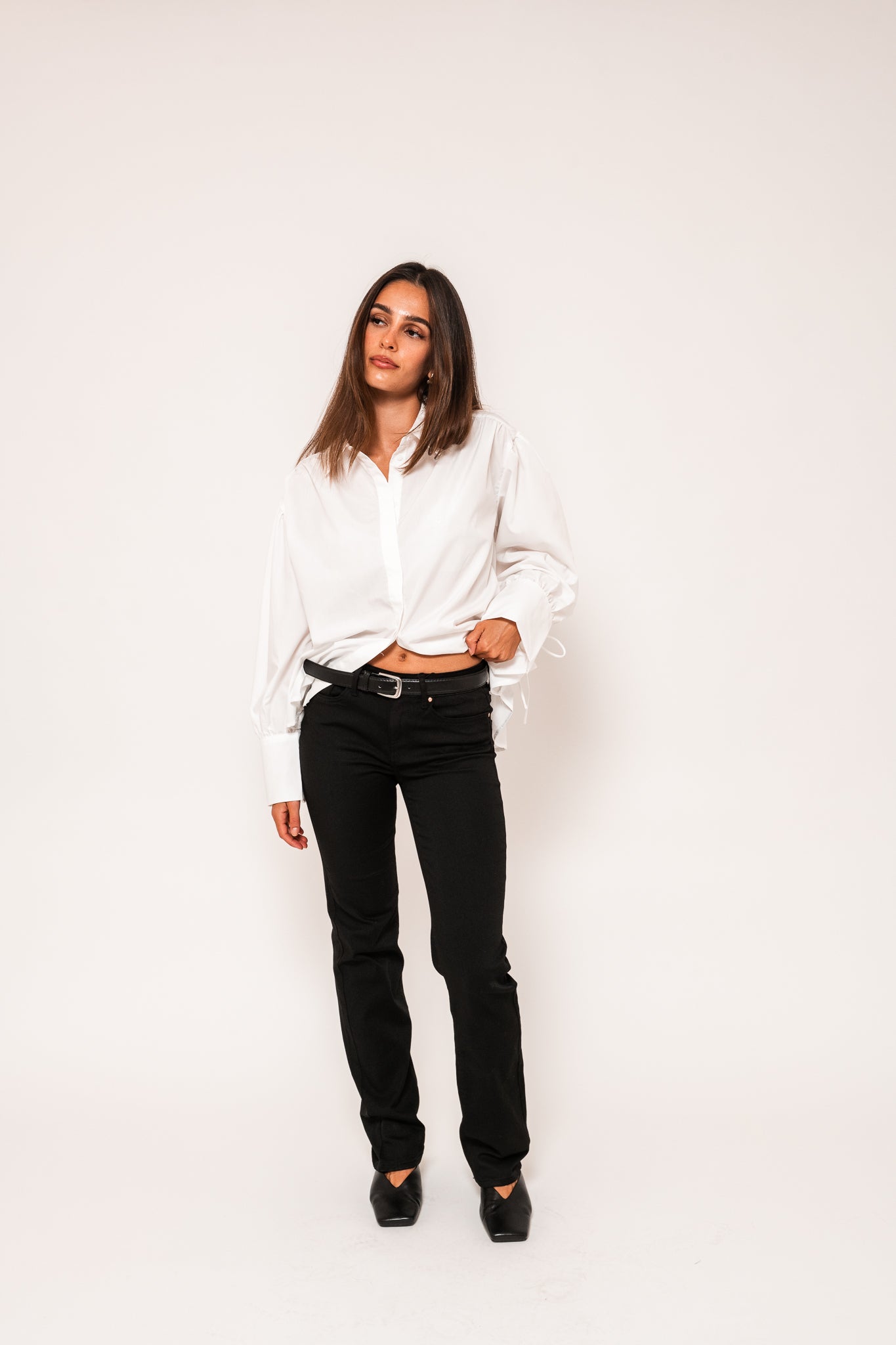 VMFLASH Straight Jeans - Black