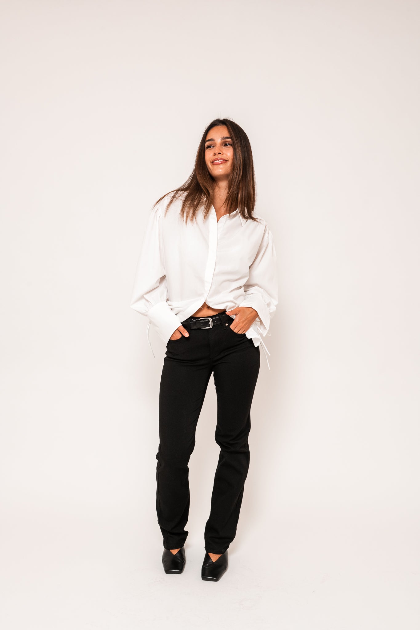 VMFLASH Straight Jeans - Black
