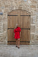 VMCLOVER Short Dress - High Risk Red