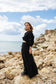 PCSIKKA Long Skirt - Black