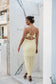 VMAMINA Long Dress - Pale Banana