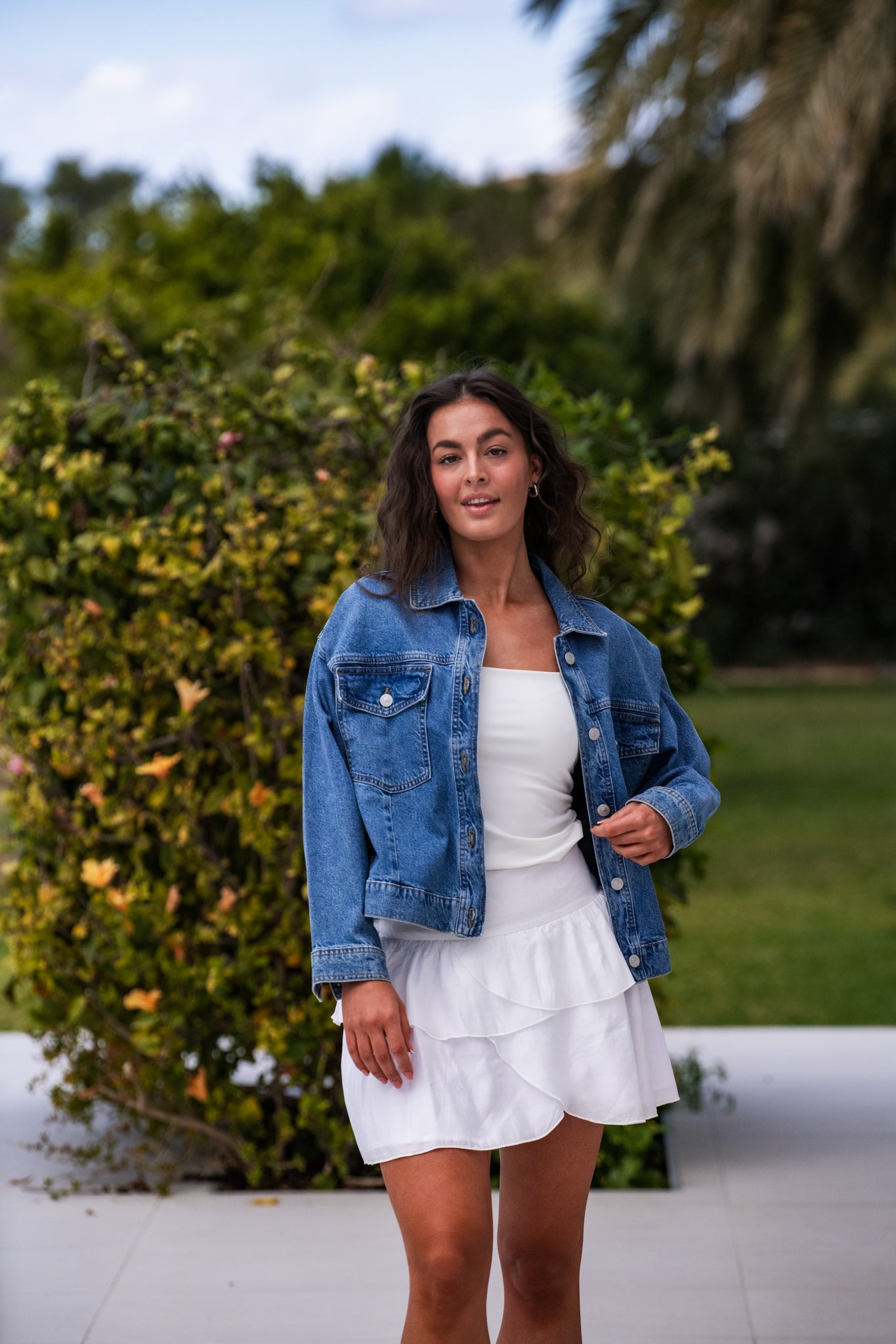 VMCLARA Short Skirt - Snow White