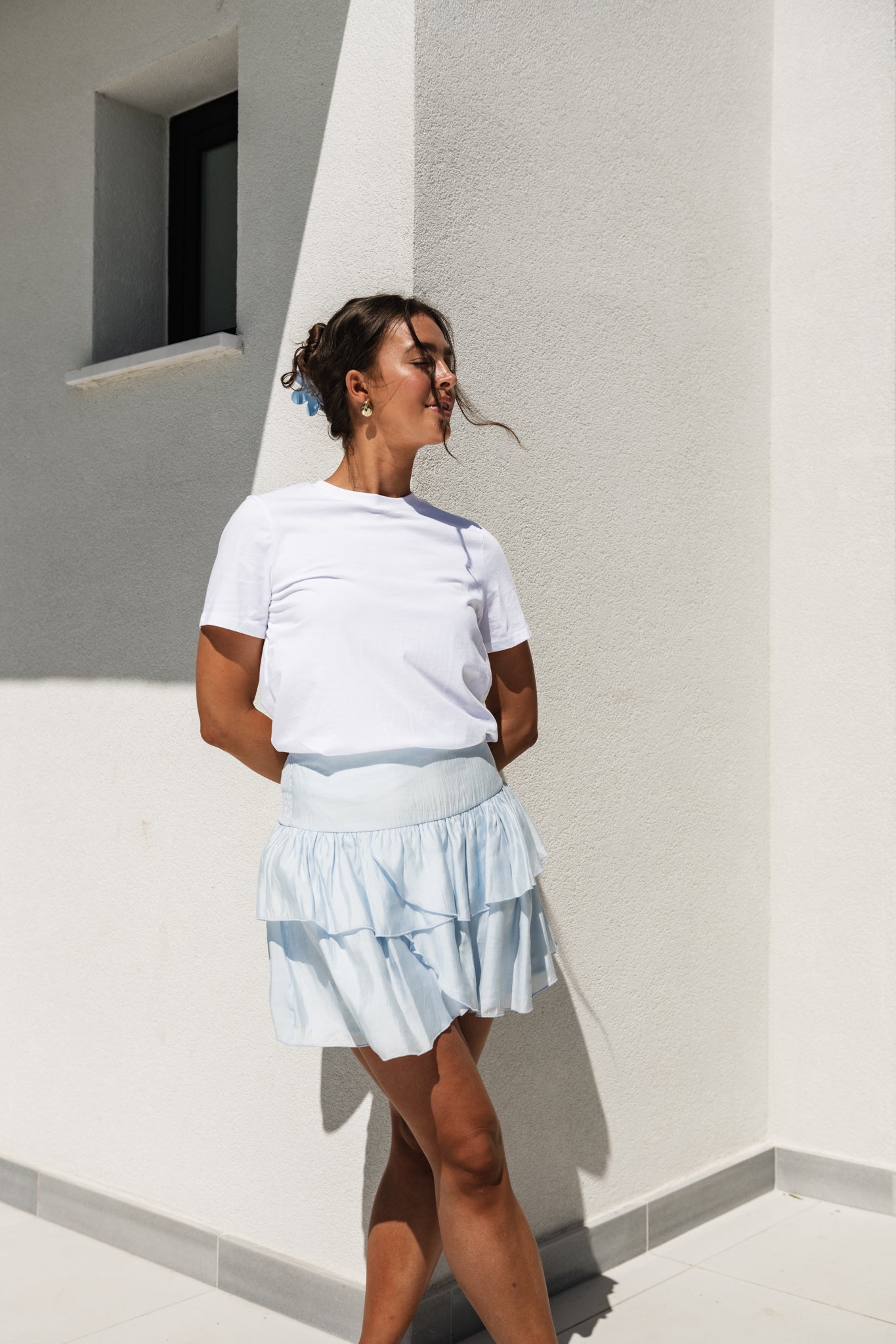VMCLARA Short Skirt - Ice Water
