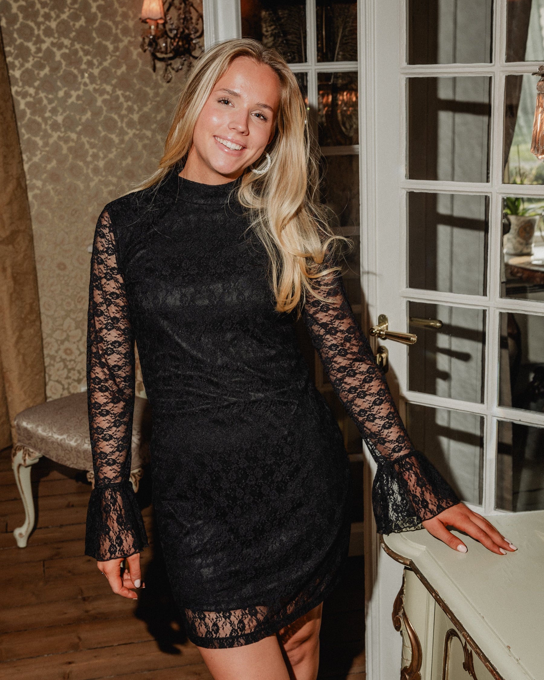 VMLILIAN Short Dress - Black