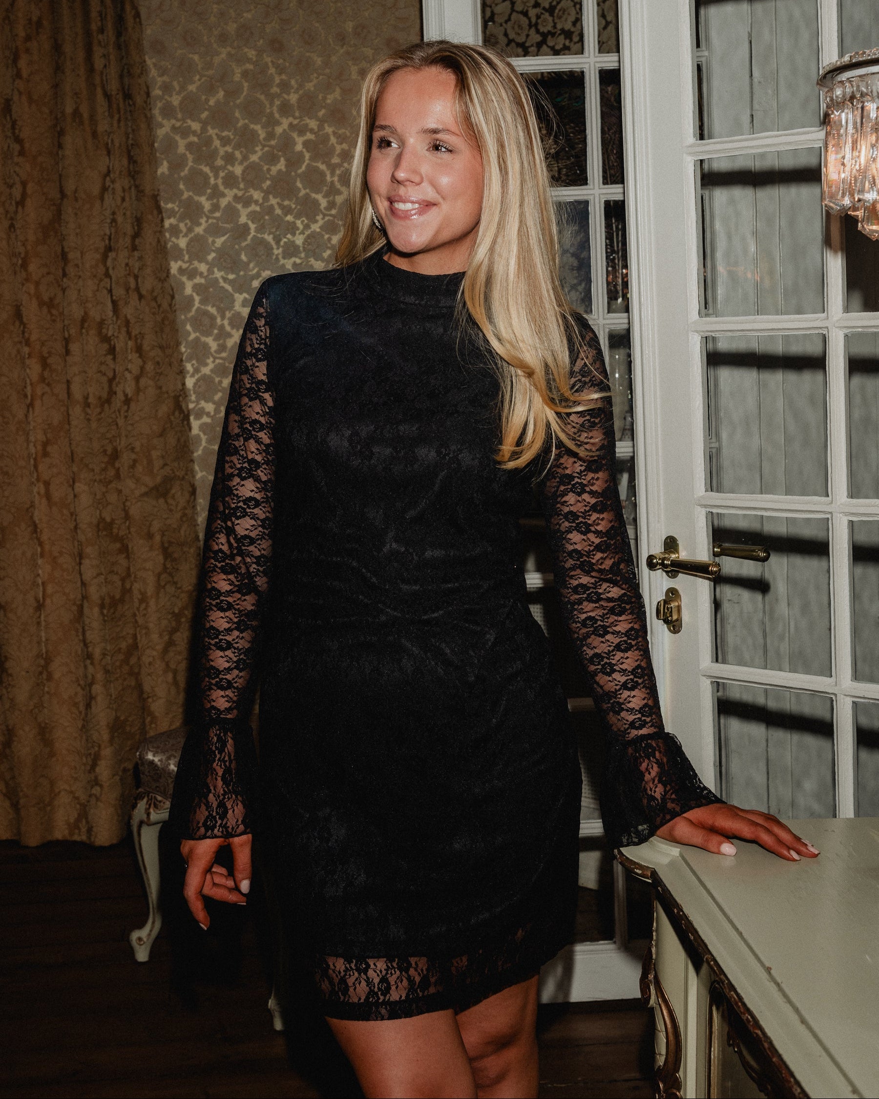 VMLILIAN Short Dress - Black