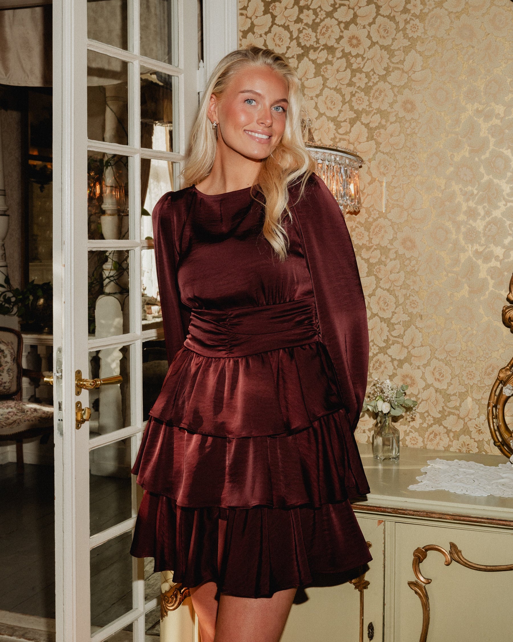 VMEMILY Short Dress - Fig
