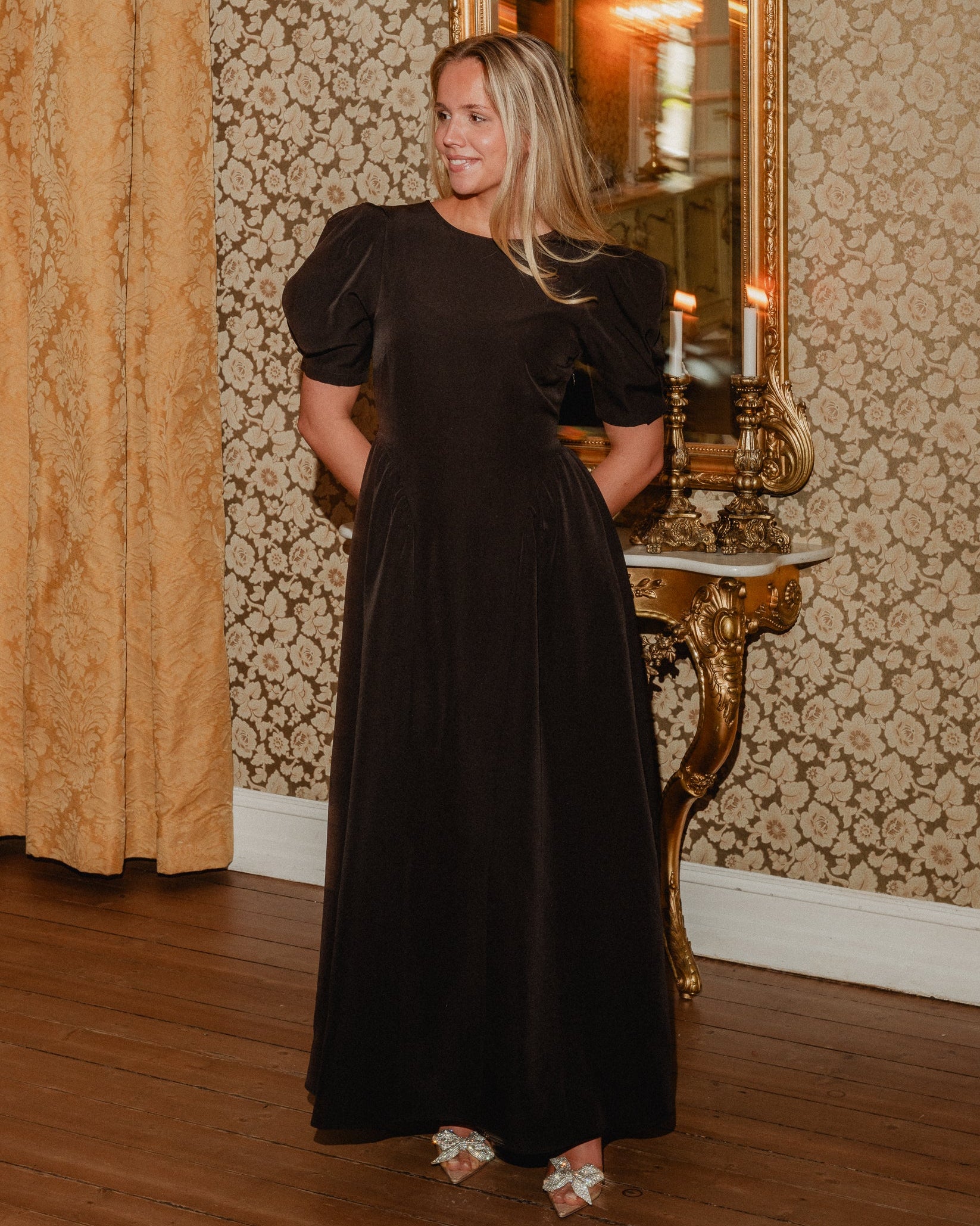 VMSALLY Long Dress - Chocolate Torte