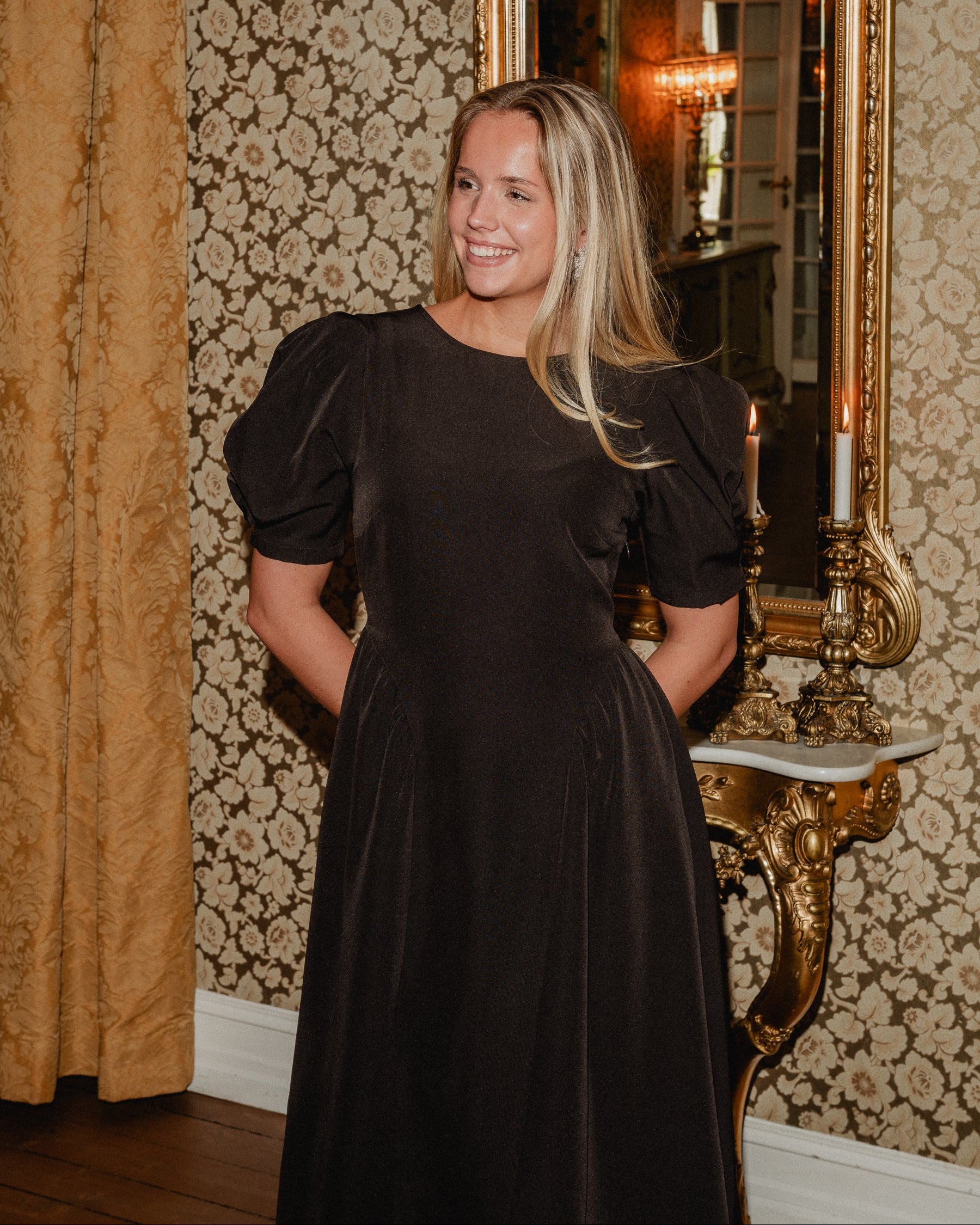 VMSALLY Long Dress - Chocolate Torte