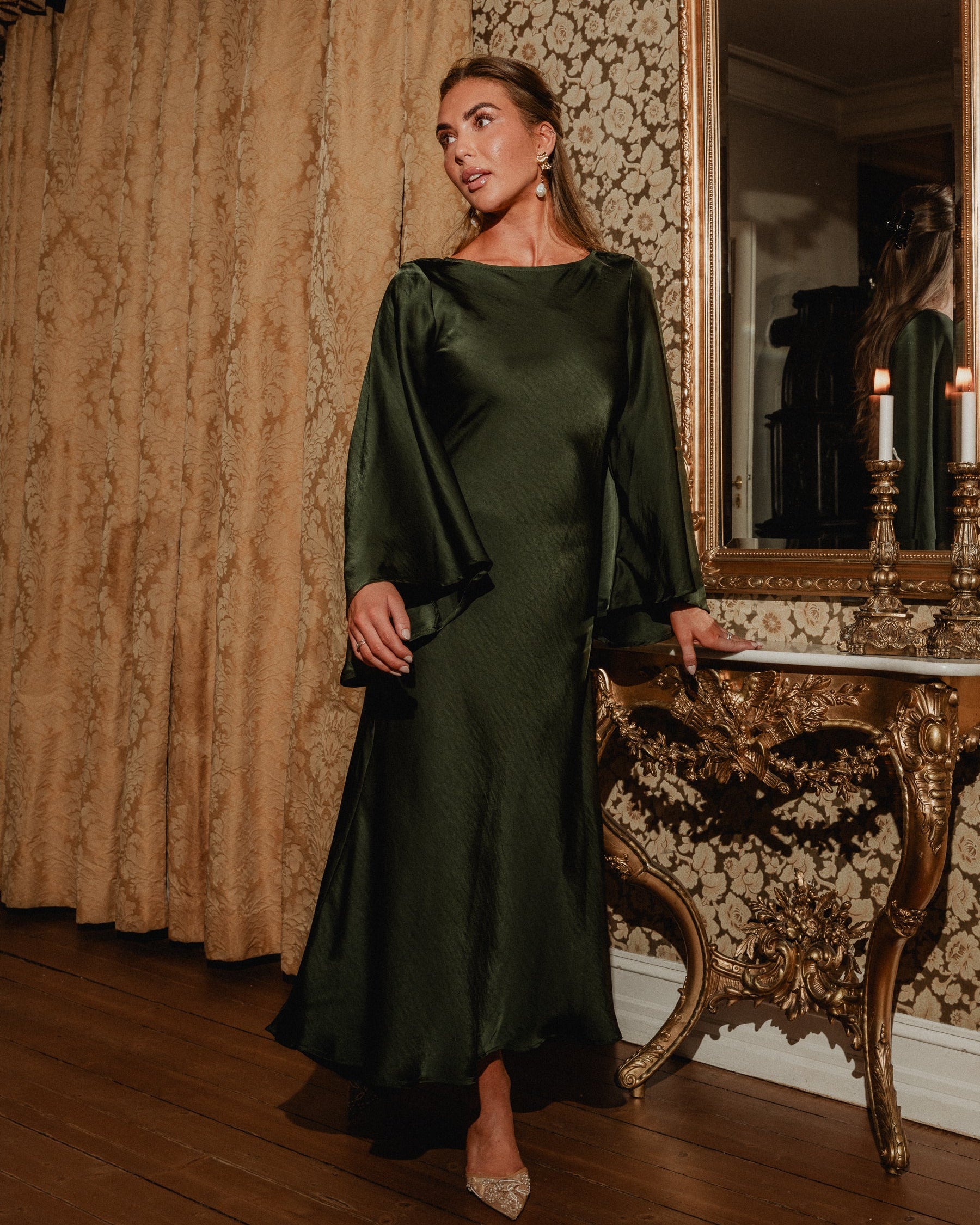 VMKAMILE Long Dress - Scarab
