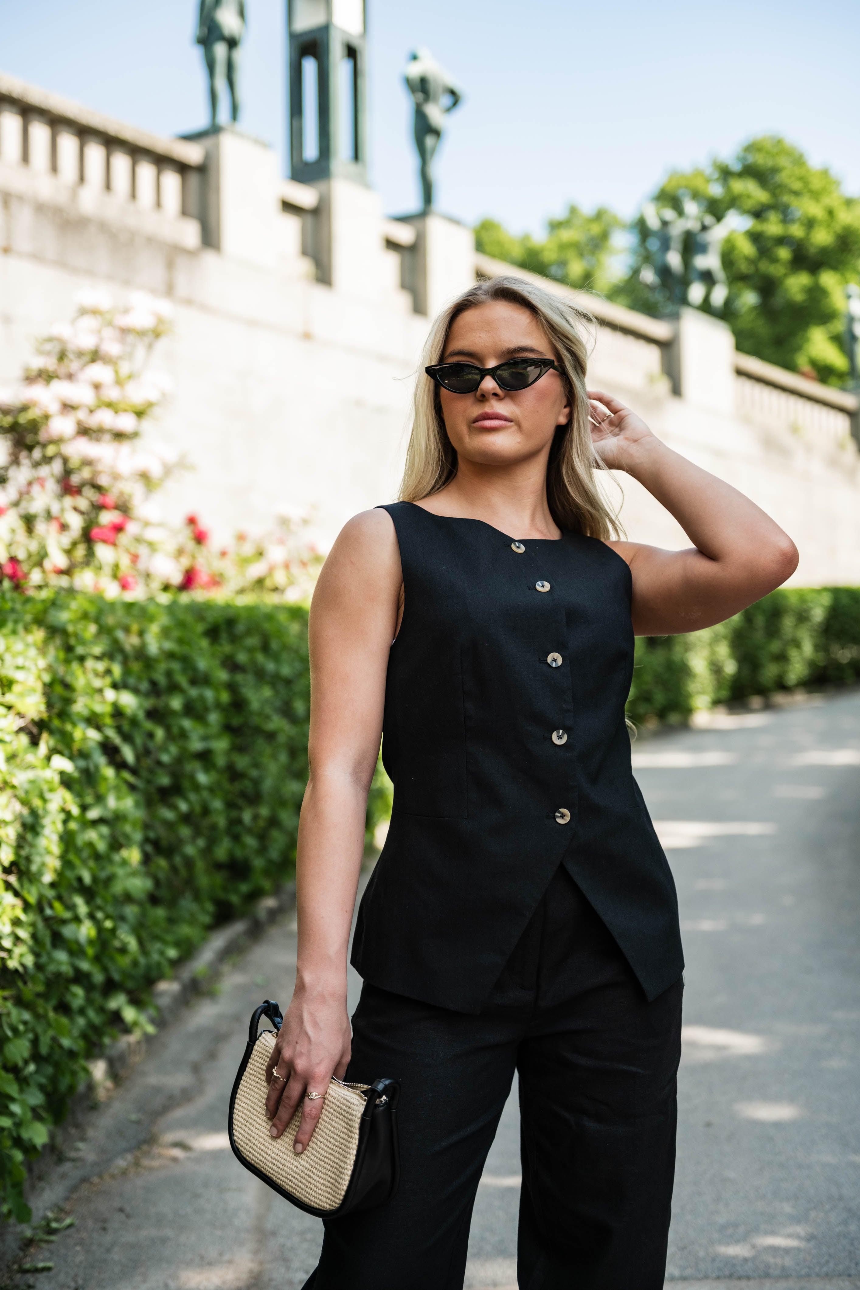 VMPAM Tailored Waistcoat - Black