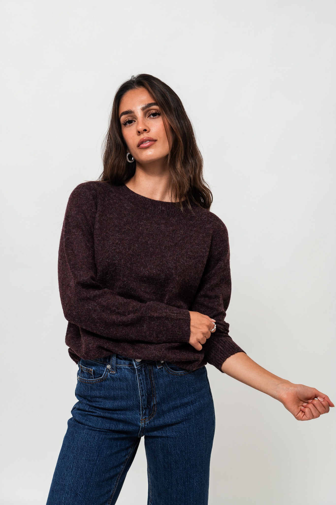 VMDOFFY Pullover - Windsor Wine