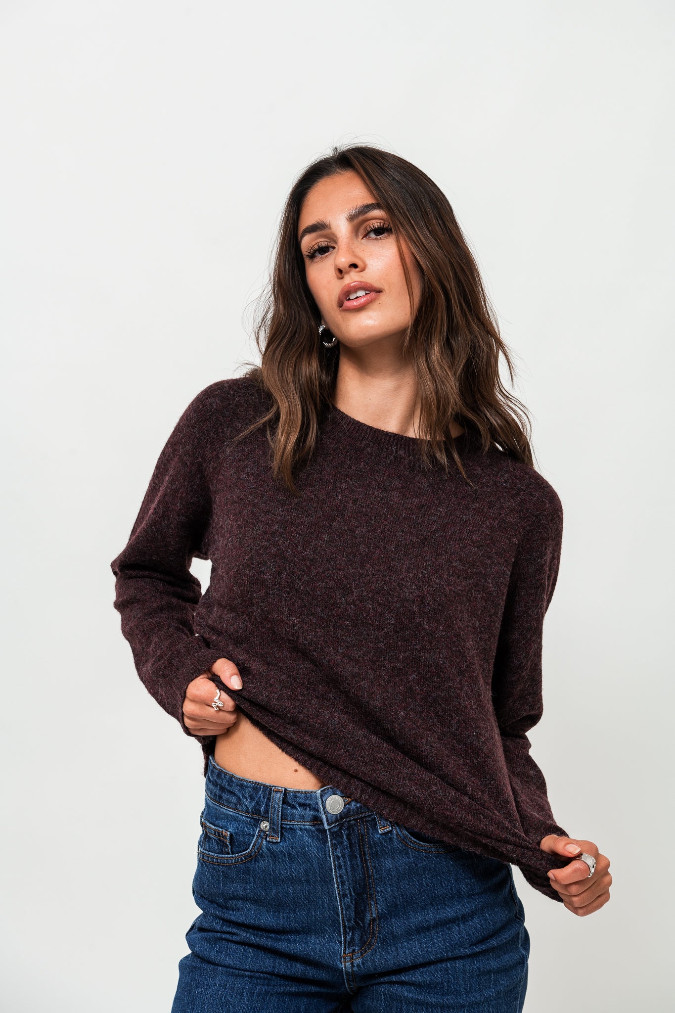 VMDOFFY Pullover - Windsor Wine