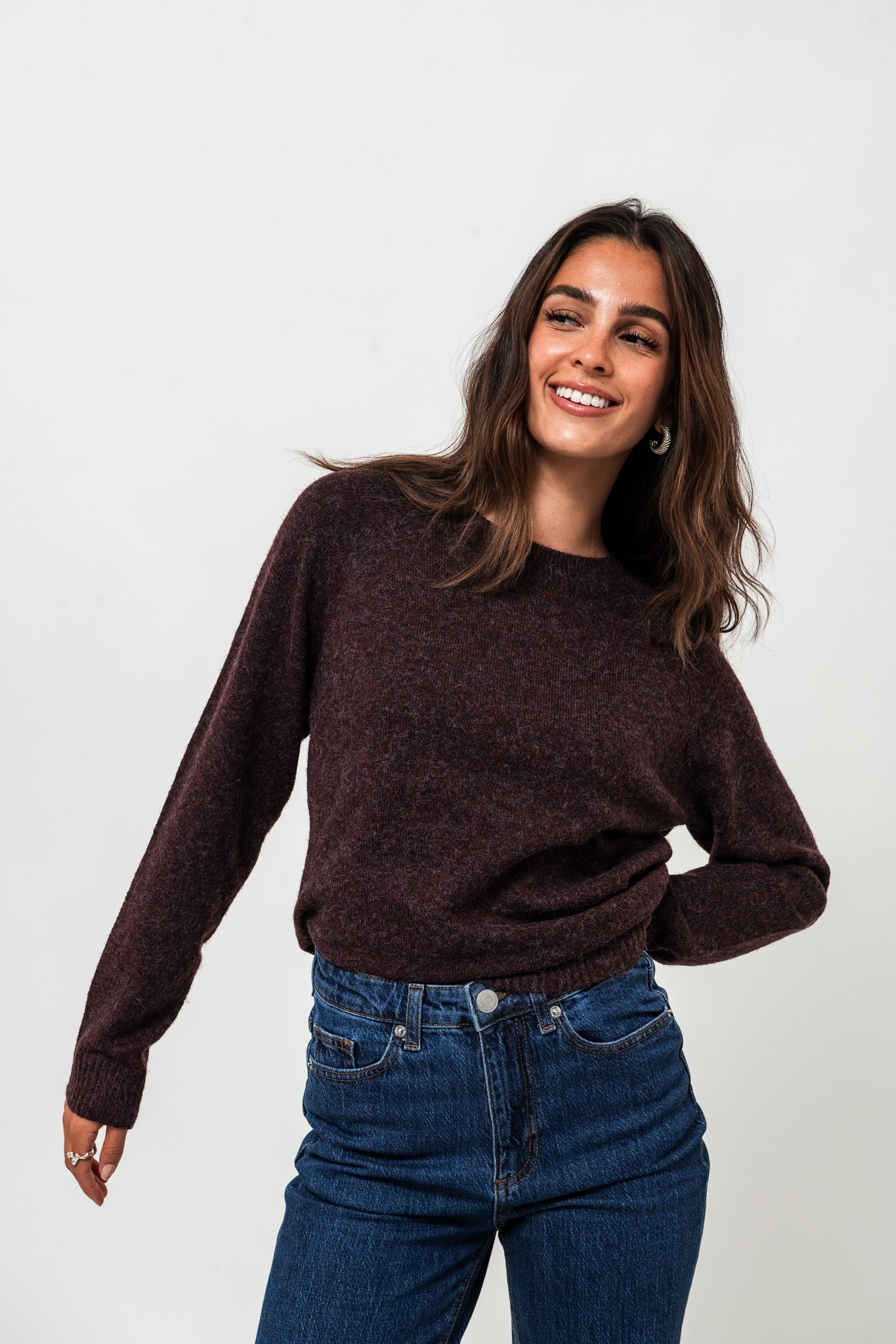 VMDOFFY Pullover - Windsor Wine