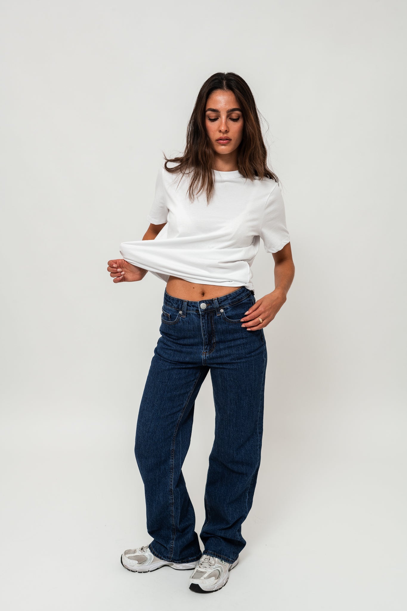 PCRIA T-skjorte - Bright White