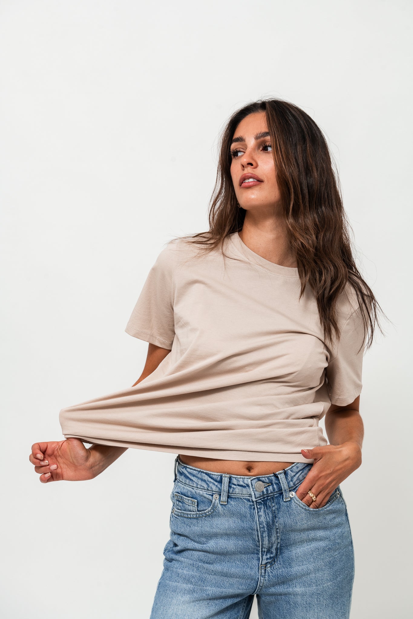 PCRIA T-Shirt - Silver Gray