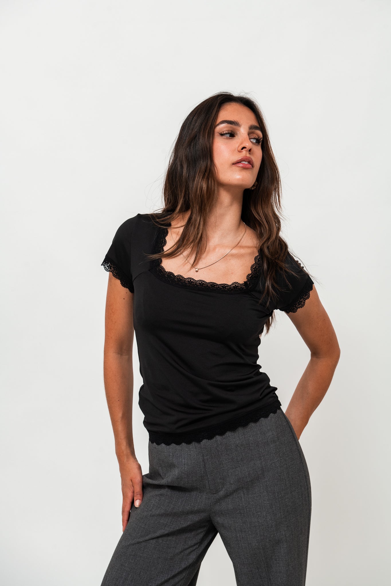 PCFIFFI Top - Black