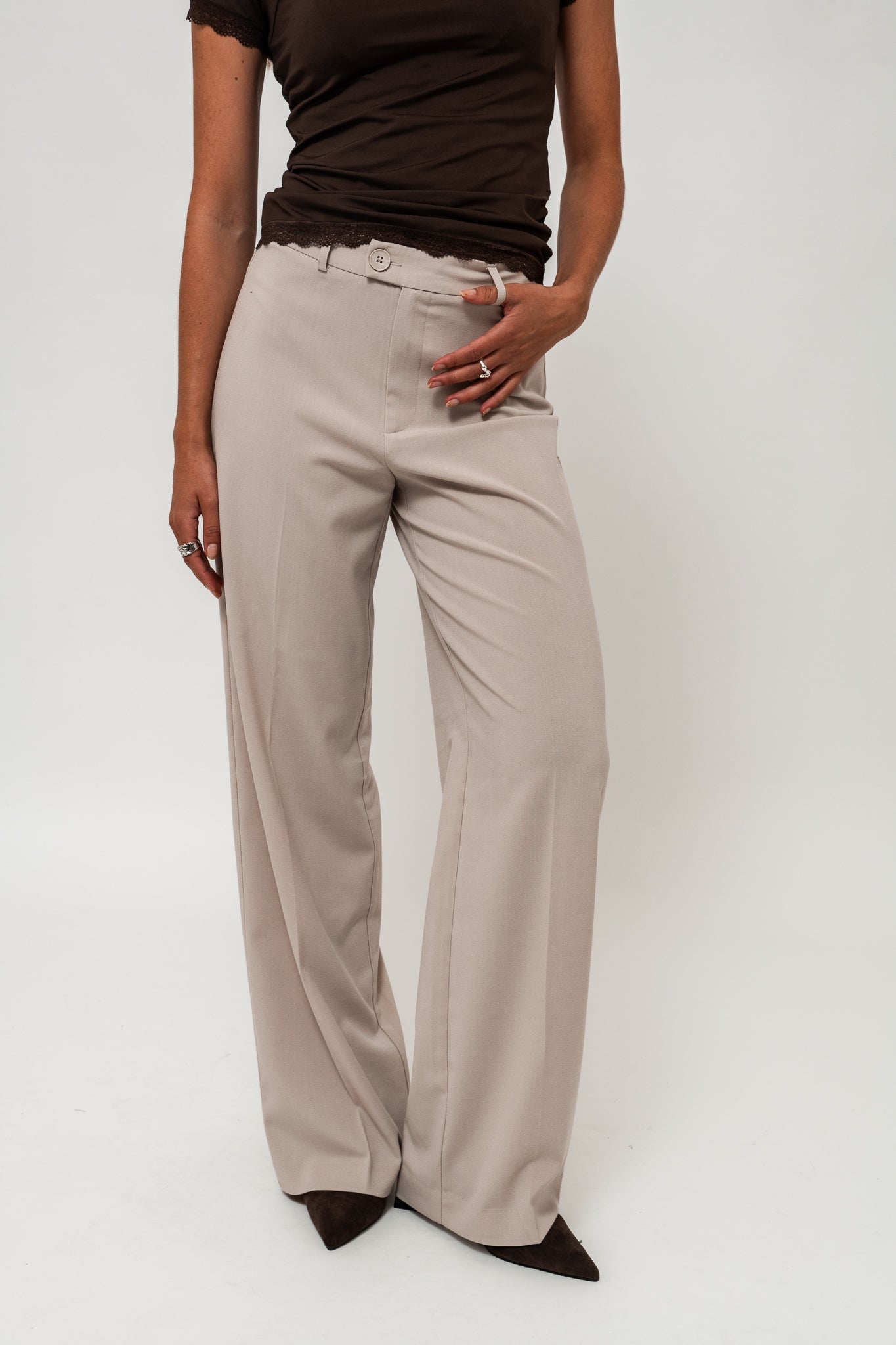 VMTEXAS Trousers - Silver Lining