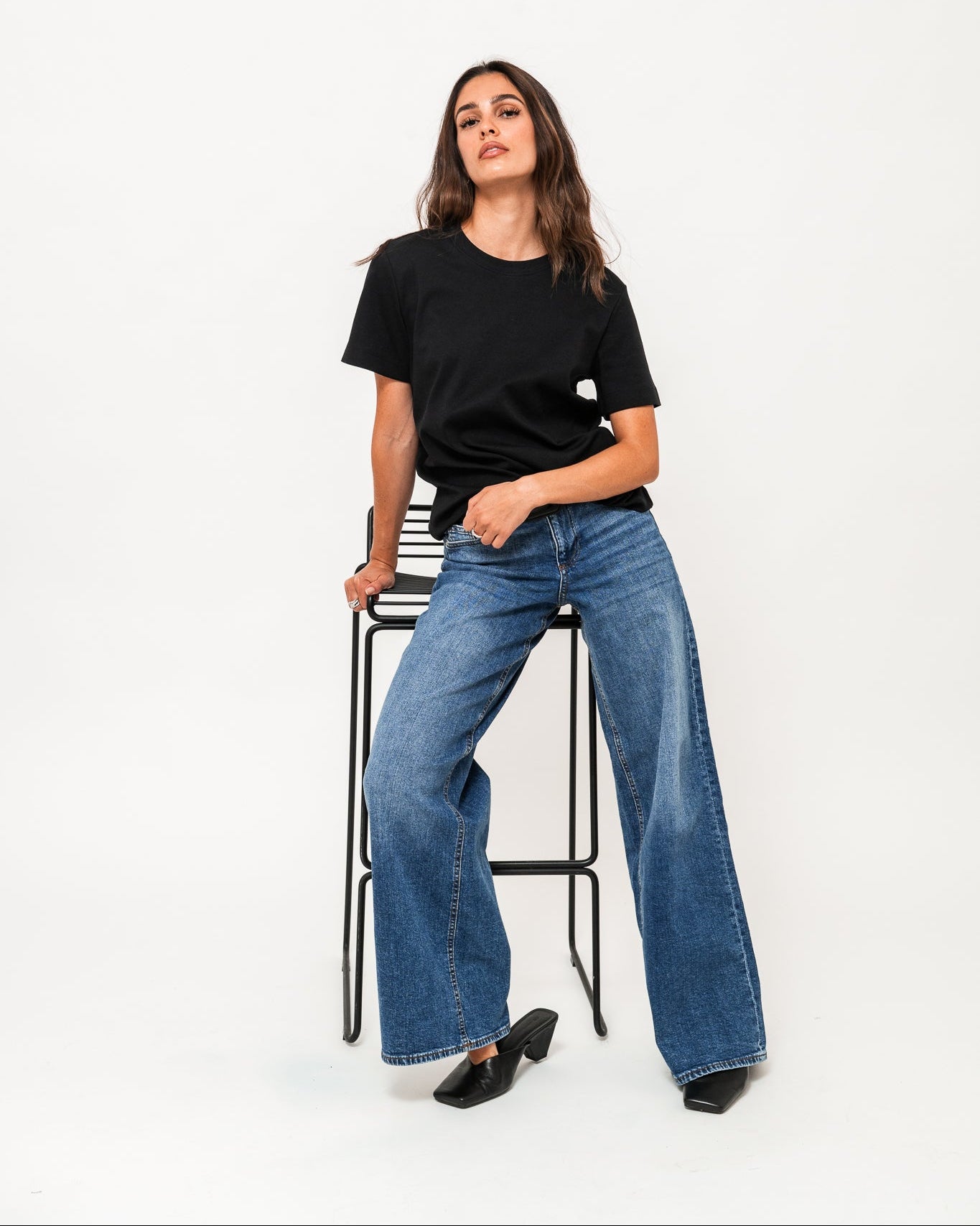 VMSANDIE Jeans - Medium Blue Denim