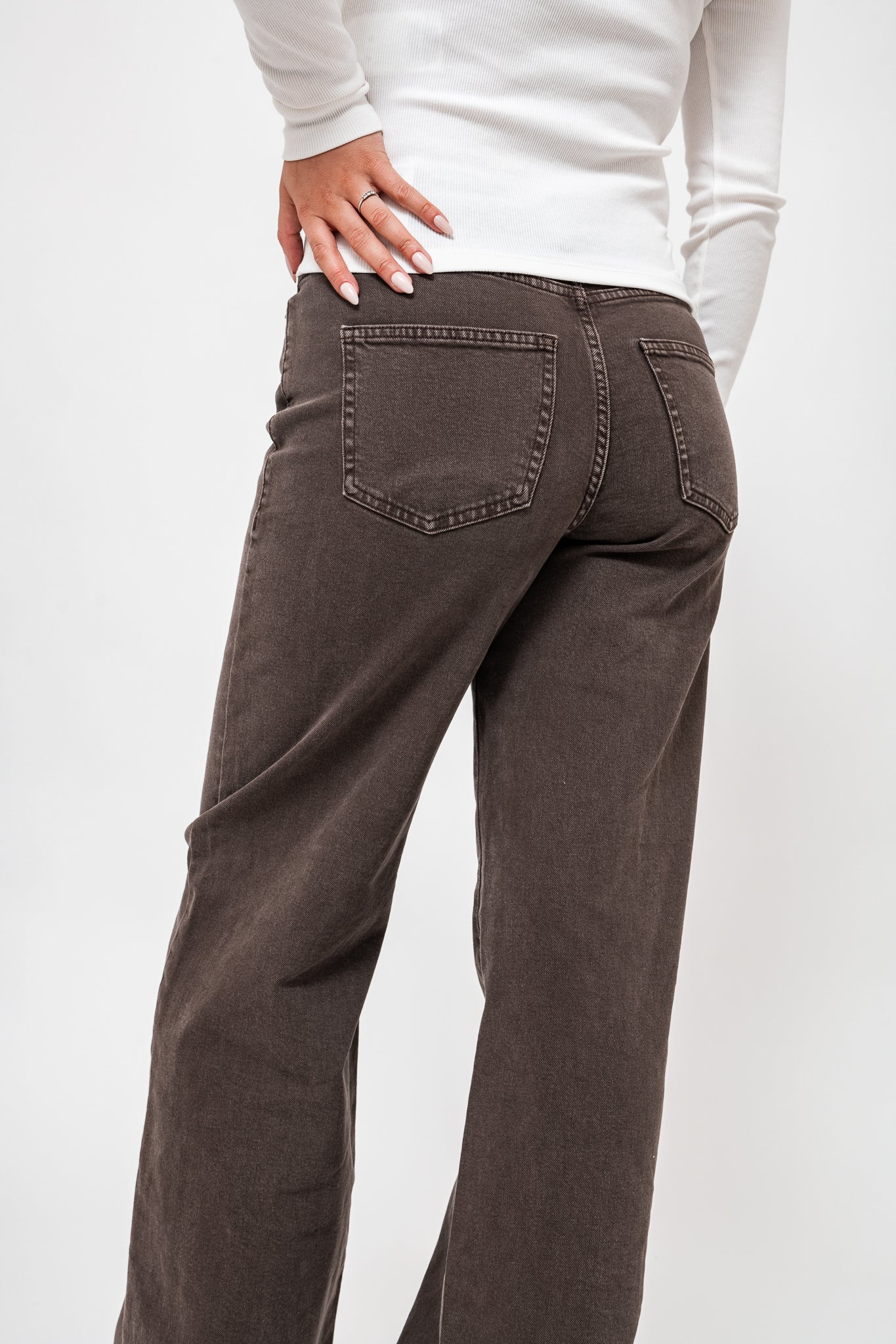 PCSELMA Jeans - Hot Fudge
